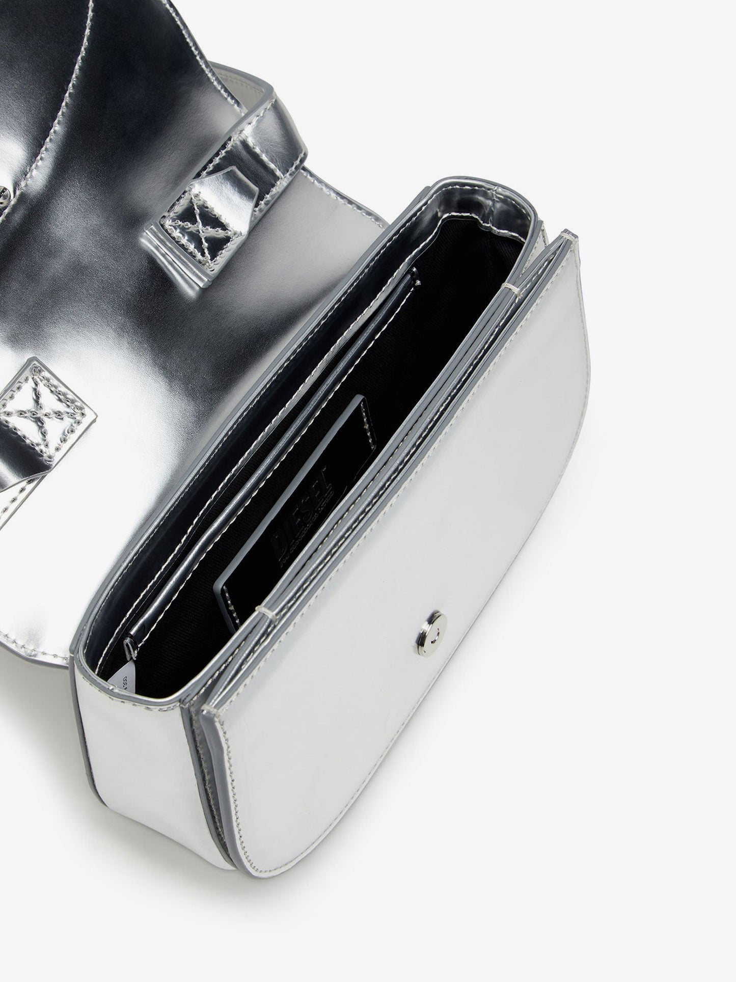 Diesel 1 Dr Mirror Leather Shoulder Bag