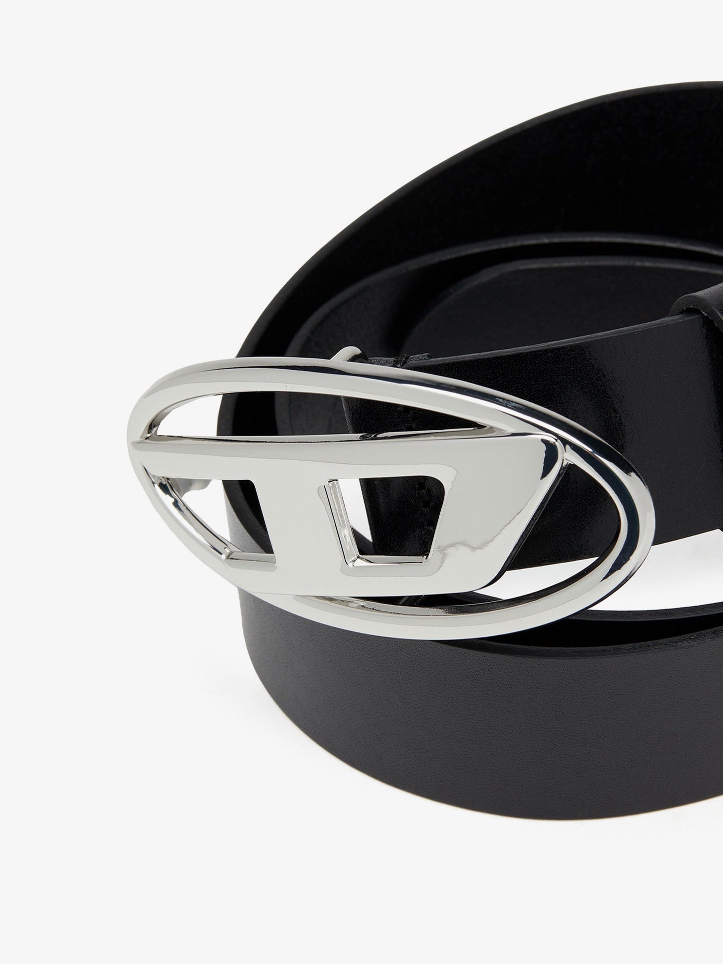 Diesel B 1 Dr Strass Leather Belt