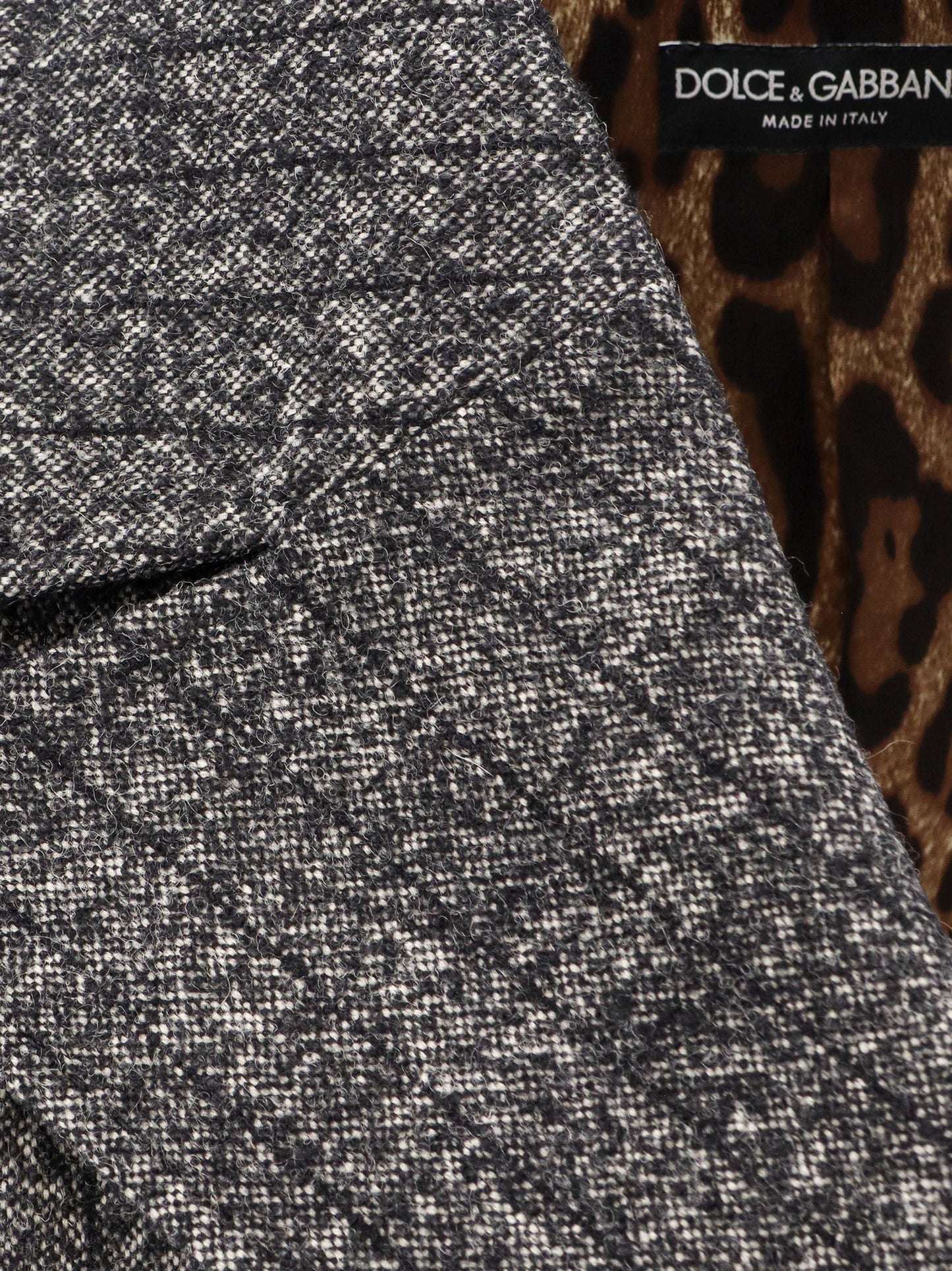 Dolce & Gabbana Wool blend striped double-breasted blazer - Rigato
