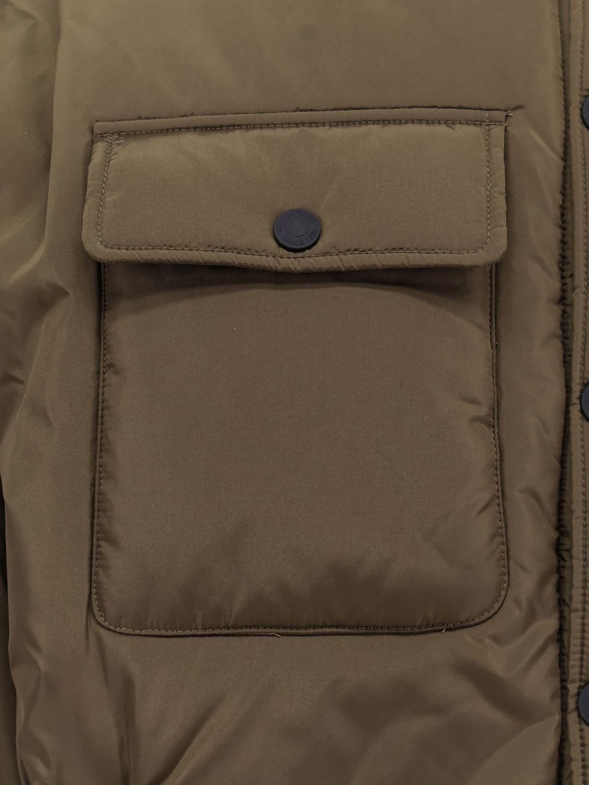 Dsquared2 Padded nylon shirt/jacket - Military Green