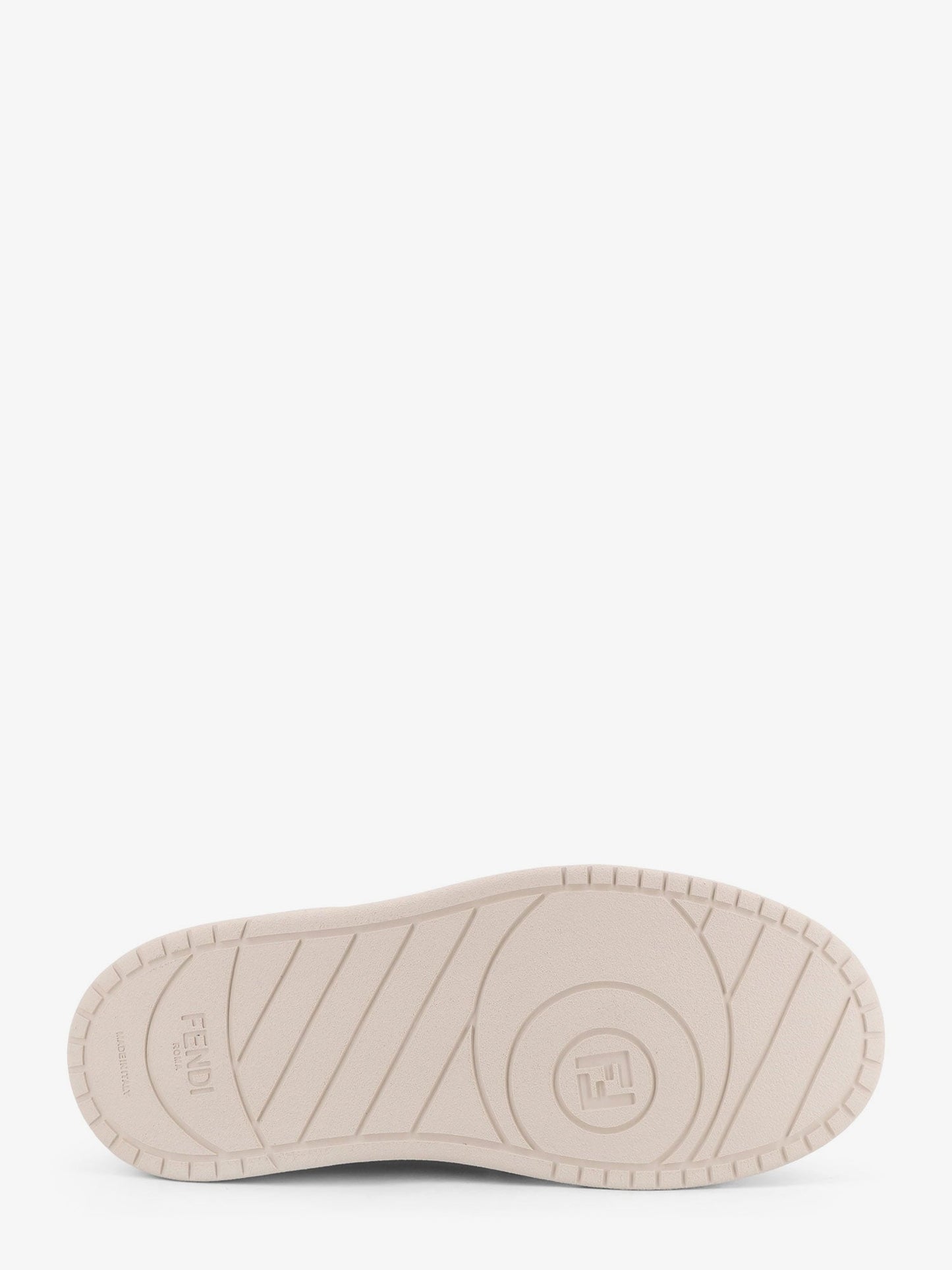 Fendi Fendi Match Canvas And Suede Platform Sneakers