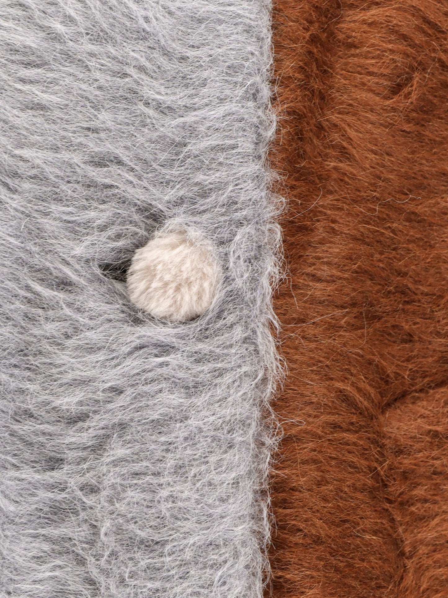 Fendi Alpaca And Wool Double Breasted Coat