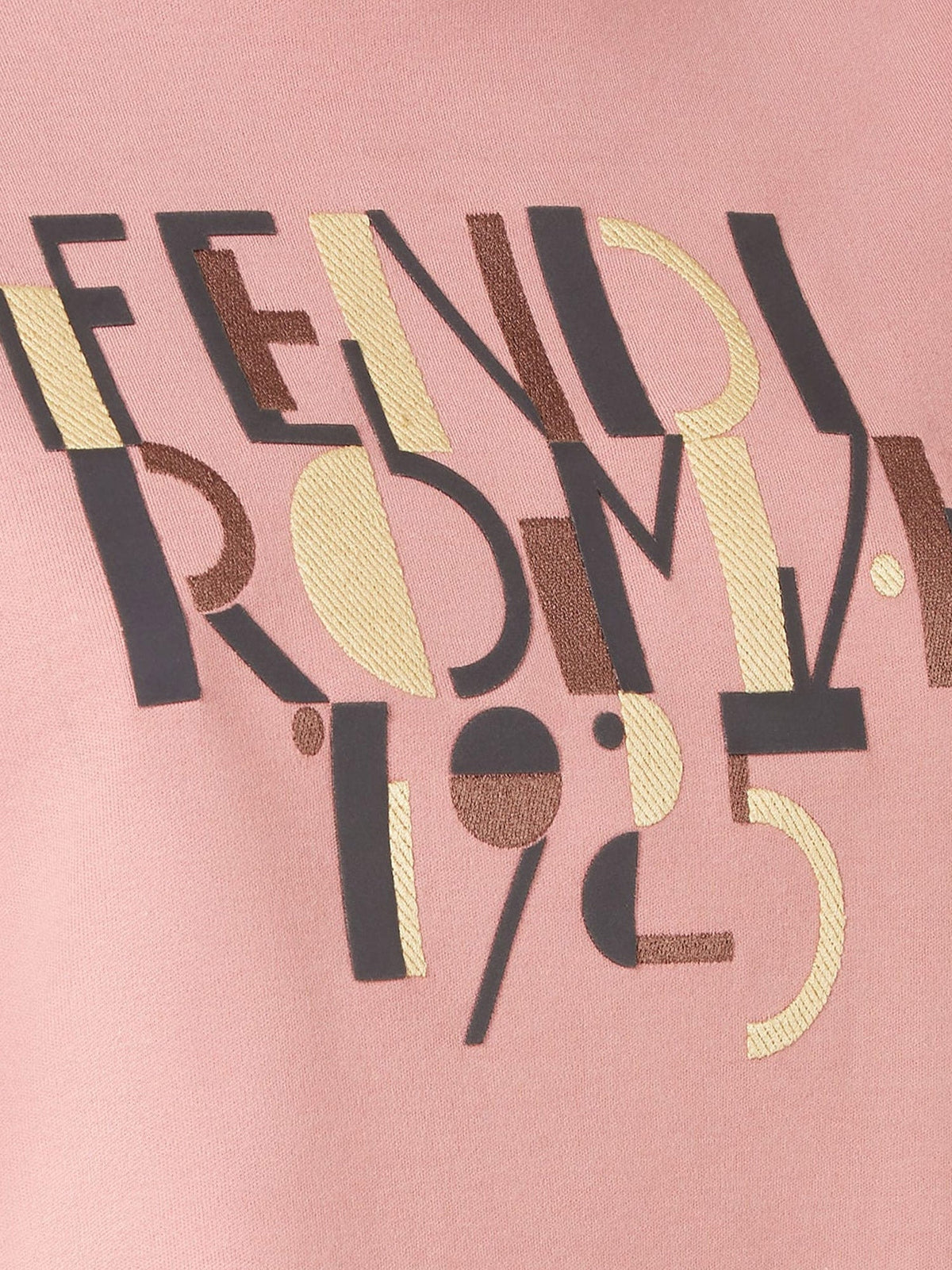 Fendi Cotton T-shirt - Blush