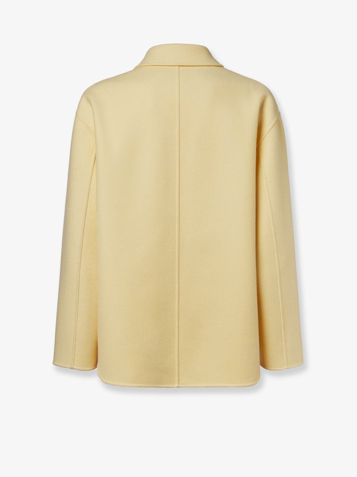 Fendi Double Breasted Wool Coat