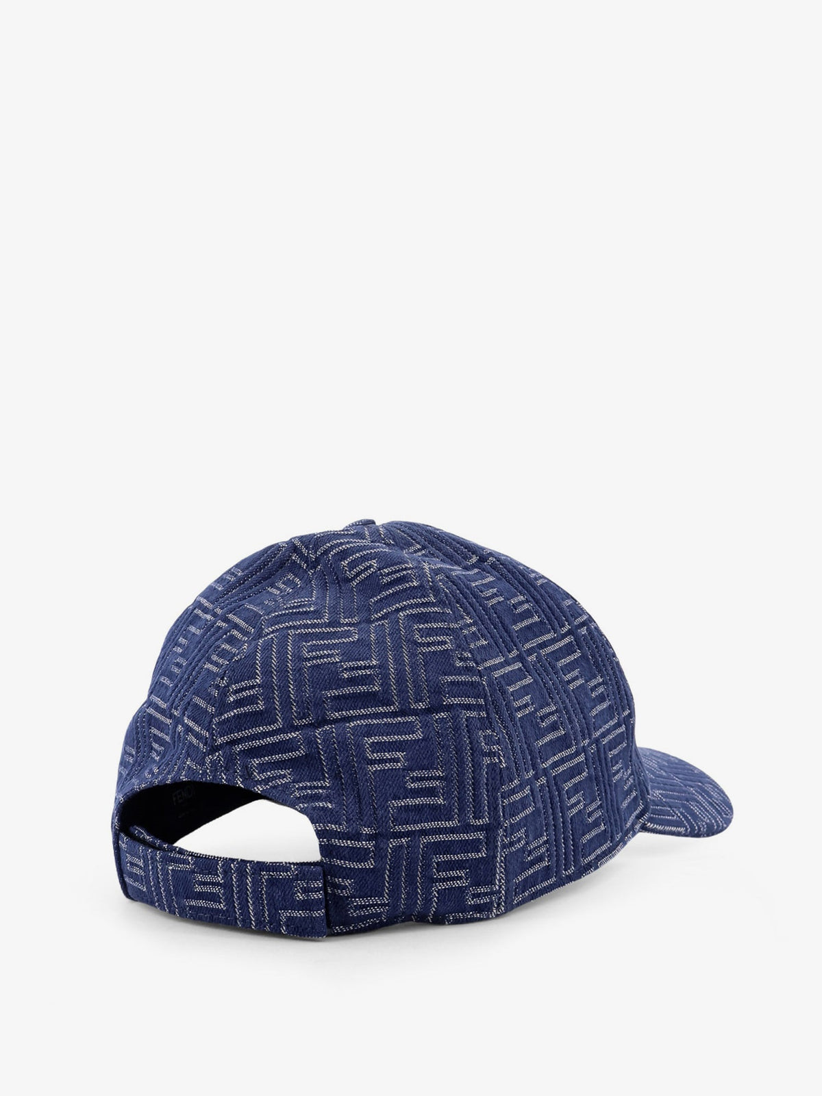 Fendi FF Jacquard denim baseball hat - Blu Denim