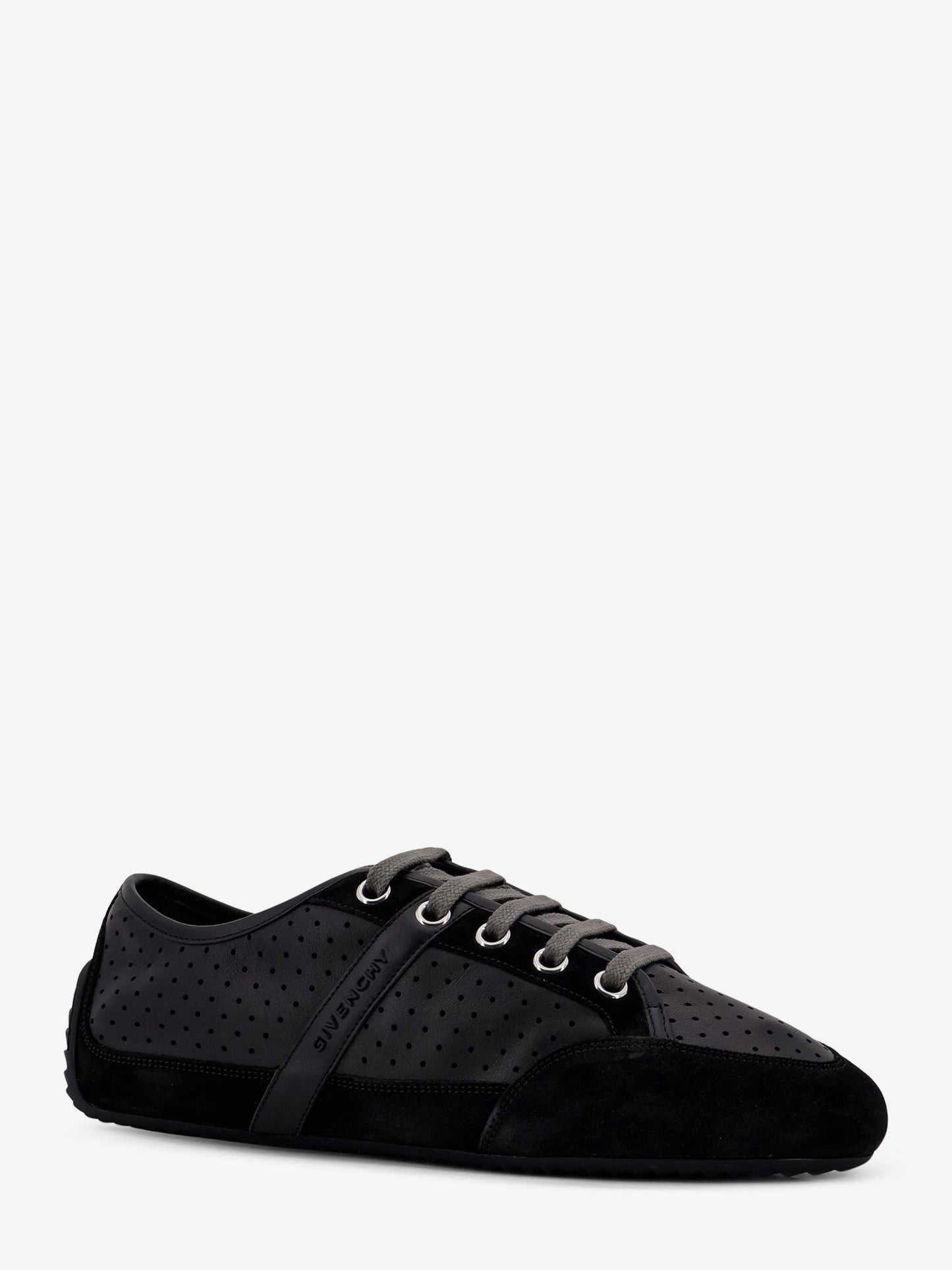 Givenchy Baskets Low Top Leather And Suede Sneakers