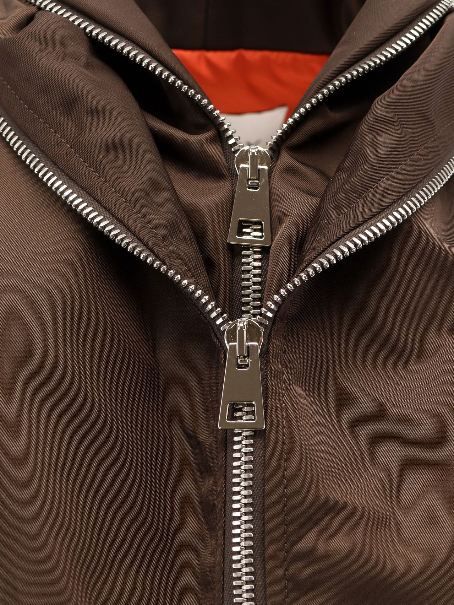 Givenchy Nylon Bomber Jacket With Double Zip