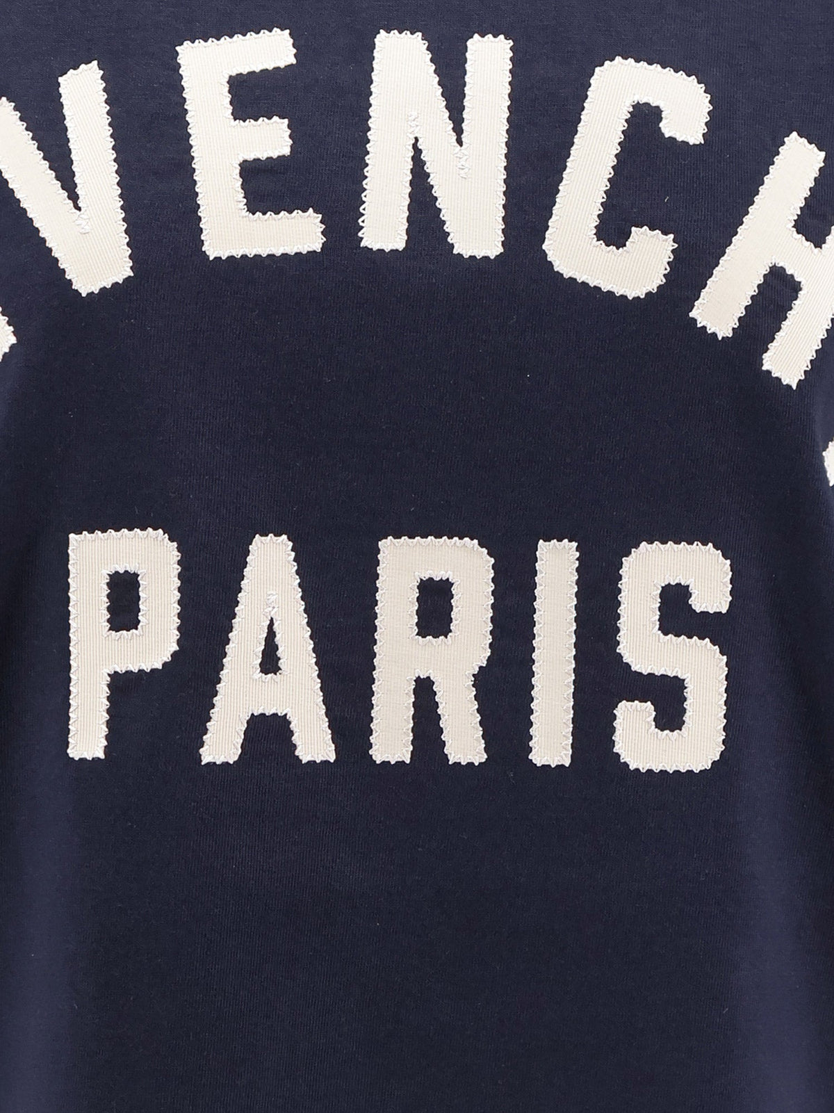 Givenchy Cotton T-shirt - Navywhite