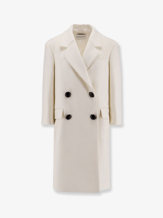 Givenchy Double Breasted Wool Coat