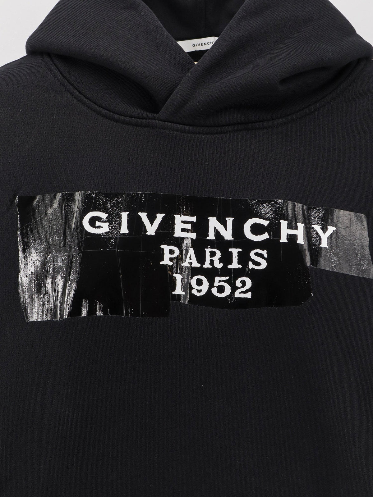 Givenchy Cotton hooded sweatshirt - Black