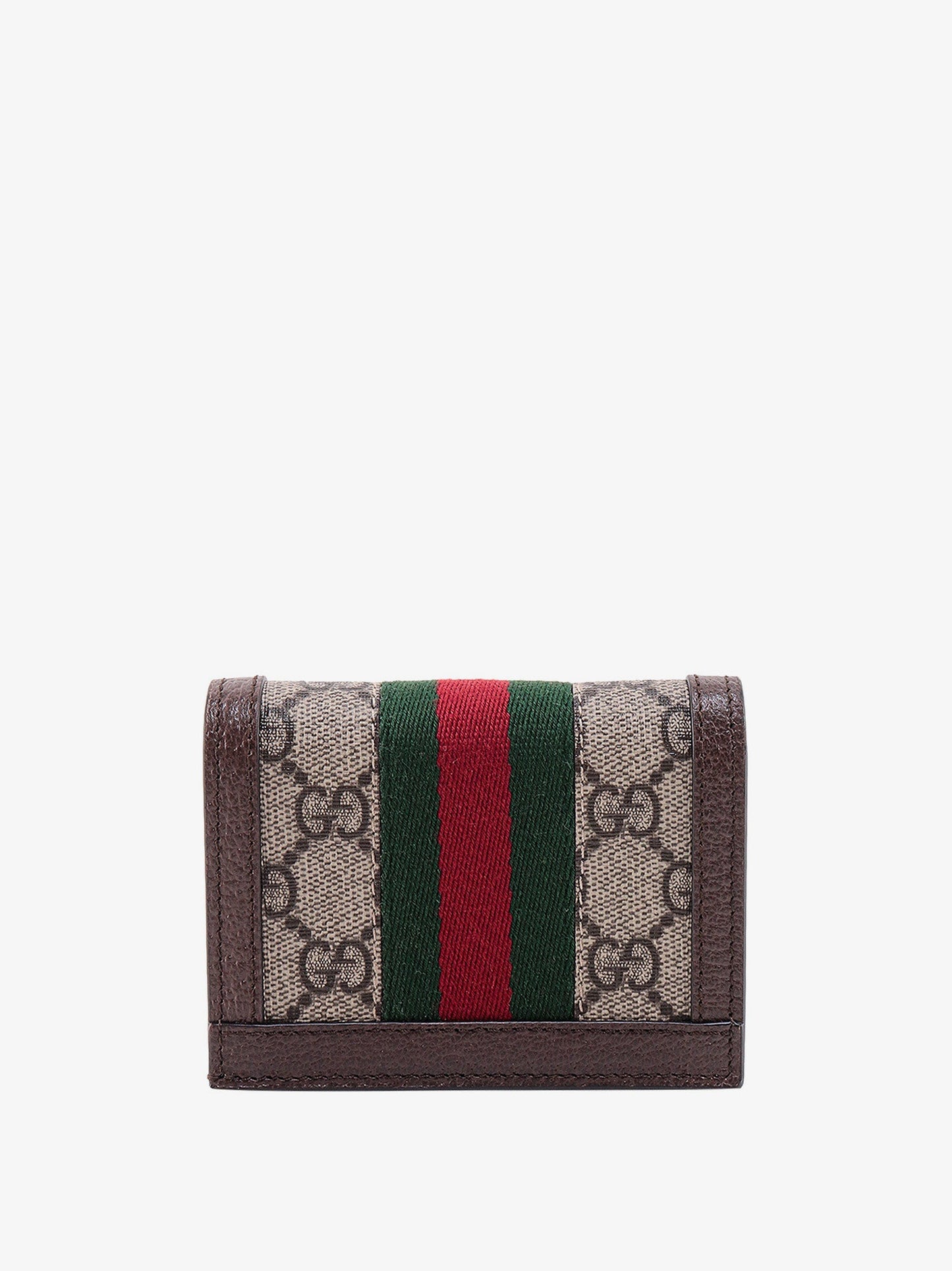Gucci Supreme Gg Fabric And Leather Wallet
