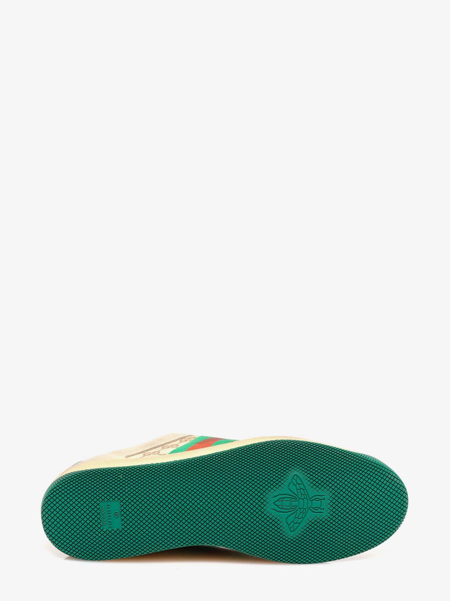 Gucci Screener Gg Low Top Vintage Leather Sneakers