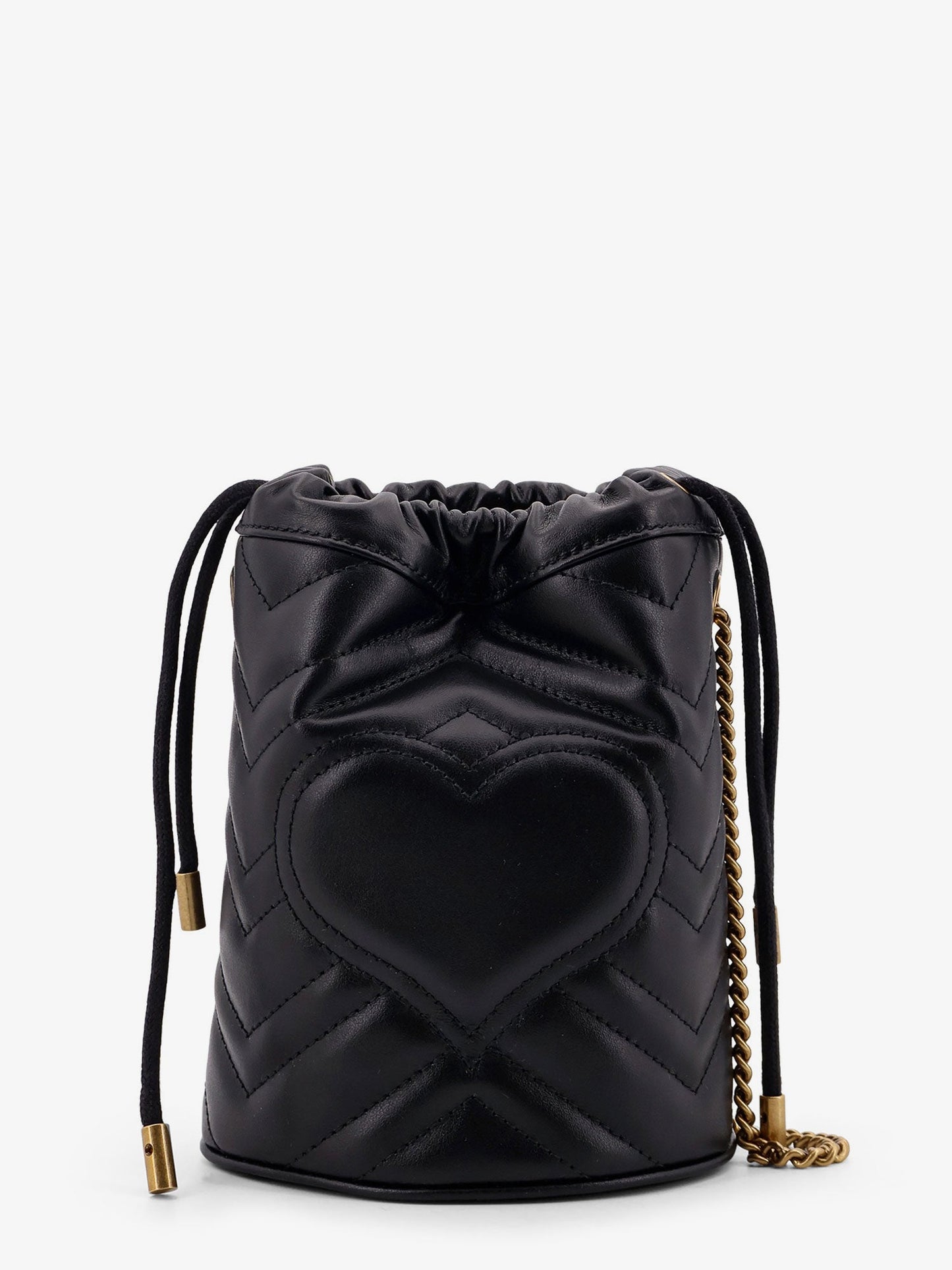 Gucci Gg Marmont Small Matelassé Leather Bucket Bag