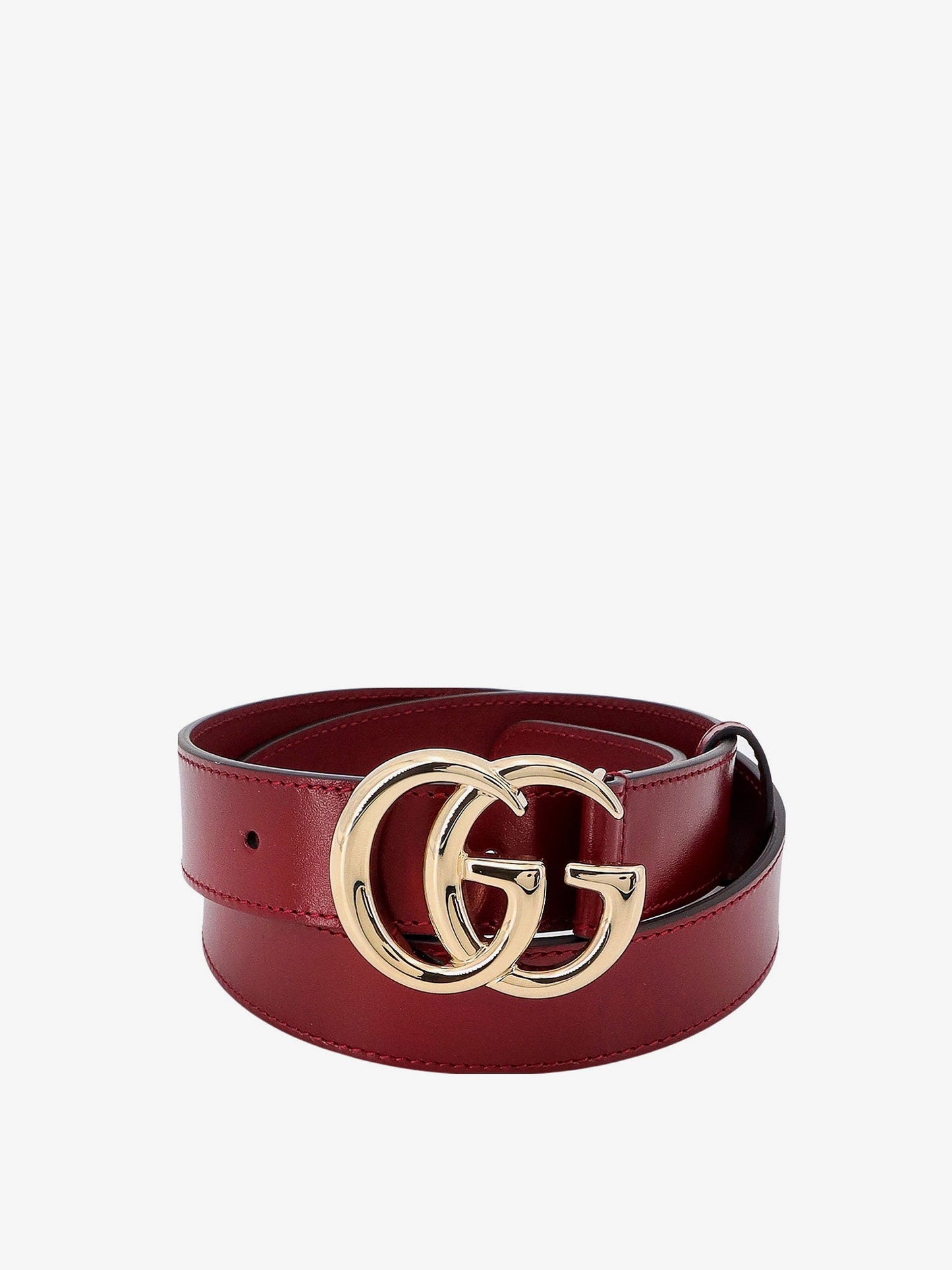 Gucci Gg Marmont Coated Canvas Belt