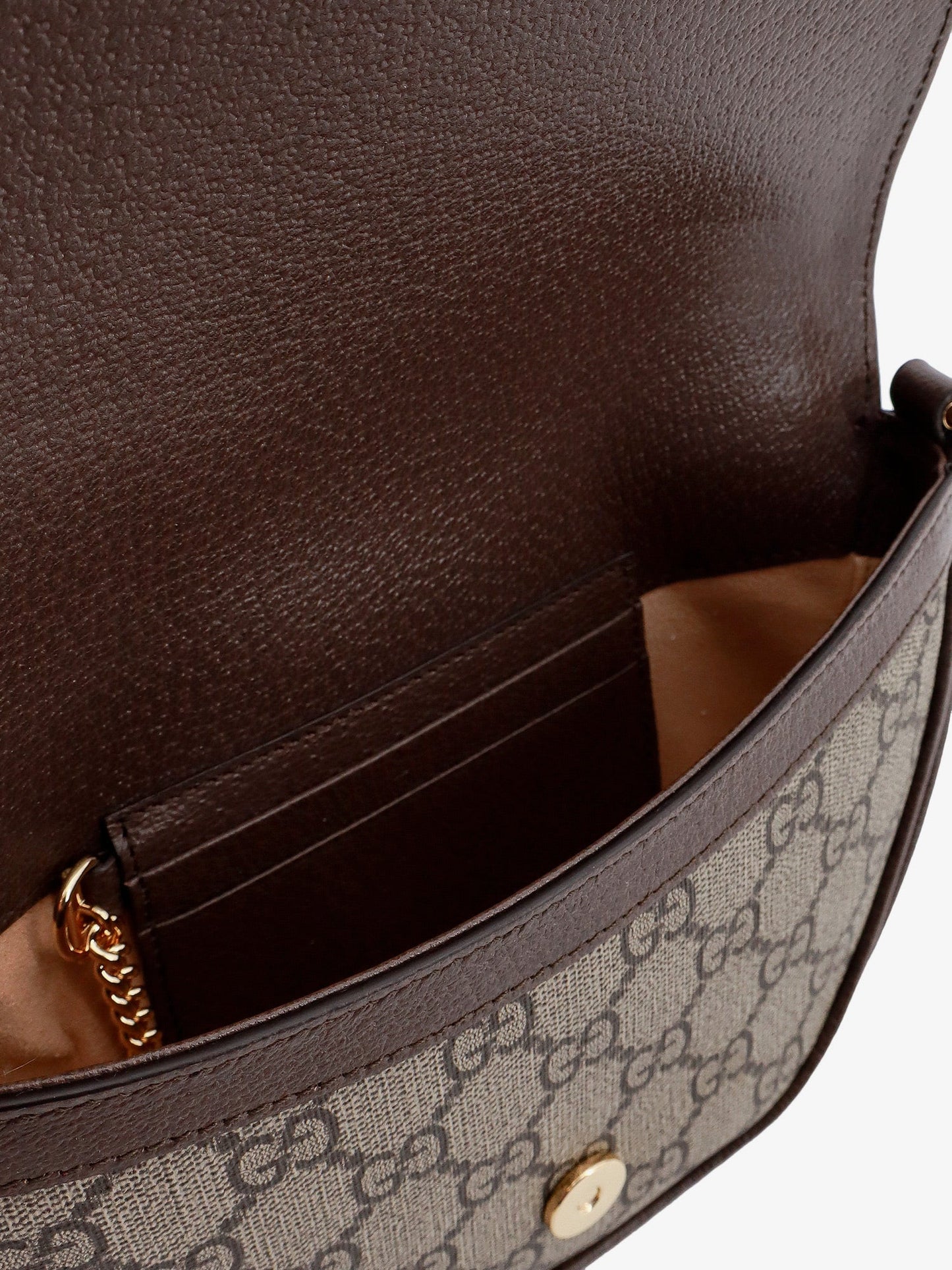 Gucci Ophidia Small Supreme Gg Fabric And Leather Shoulder Bag