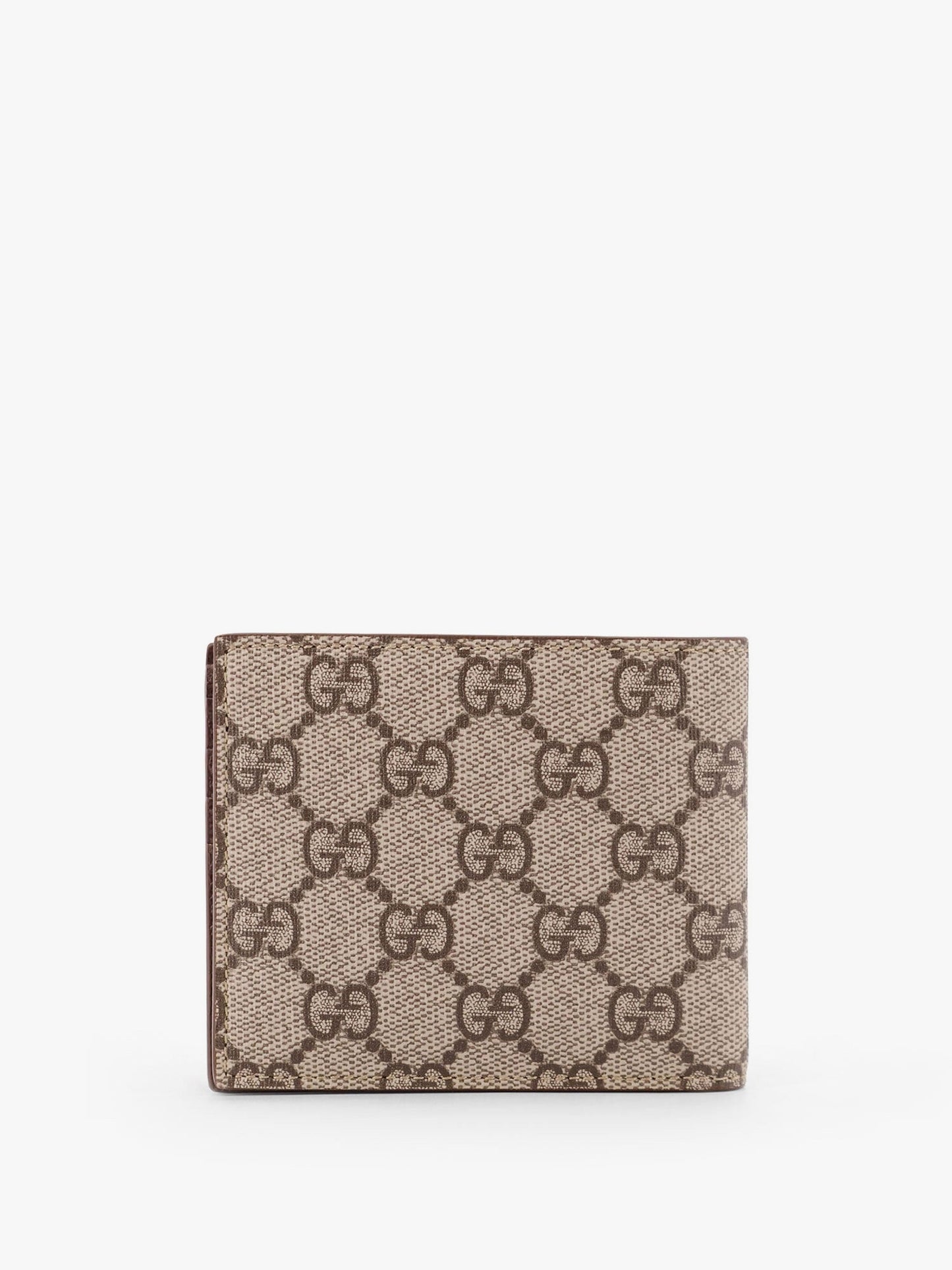 Gucci Gg Supreme Fabric Bi Fold Wallet