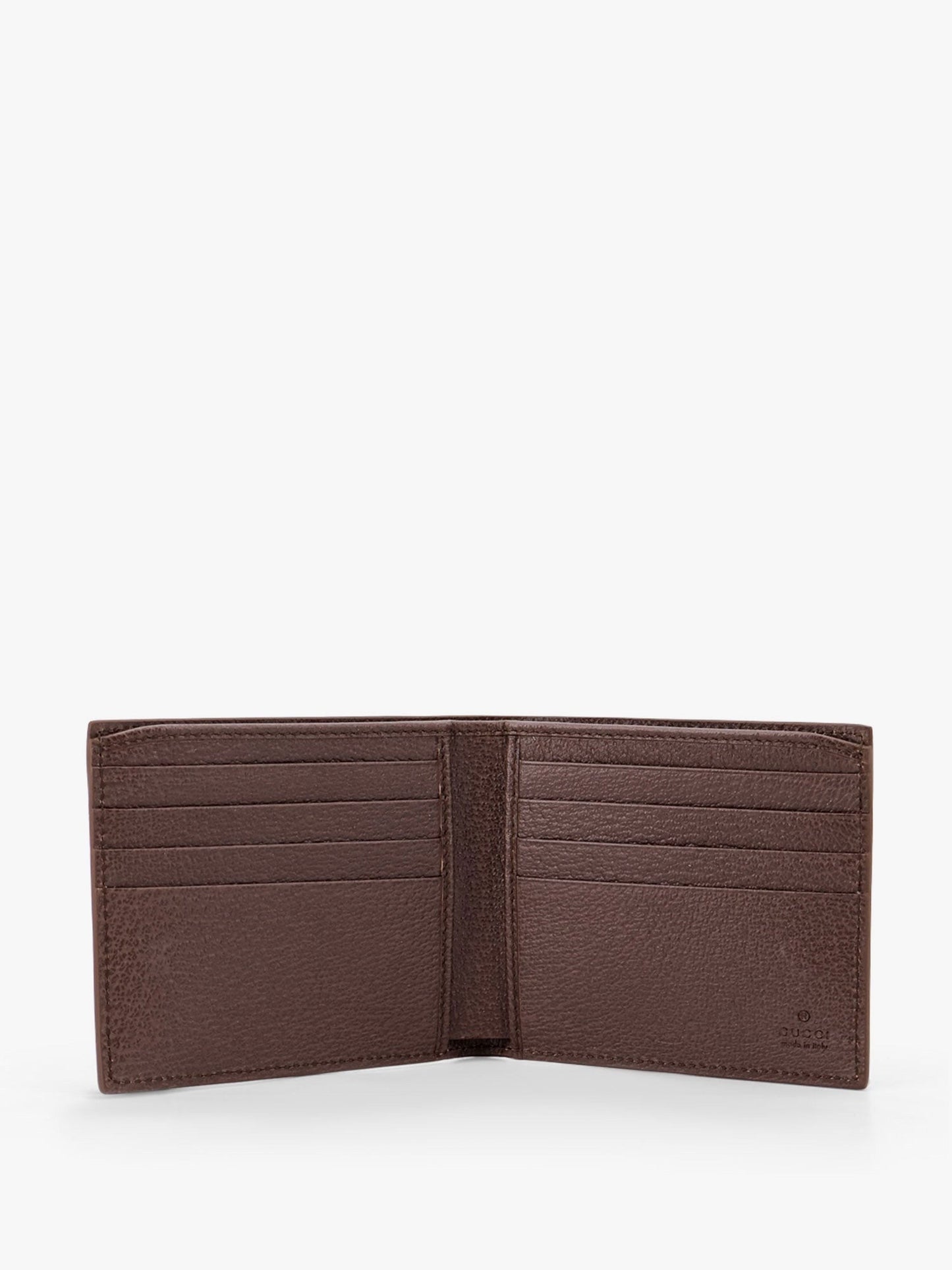 Gucci Gg Supreme Fabric Bi Fold Wallet