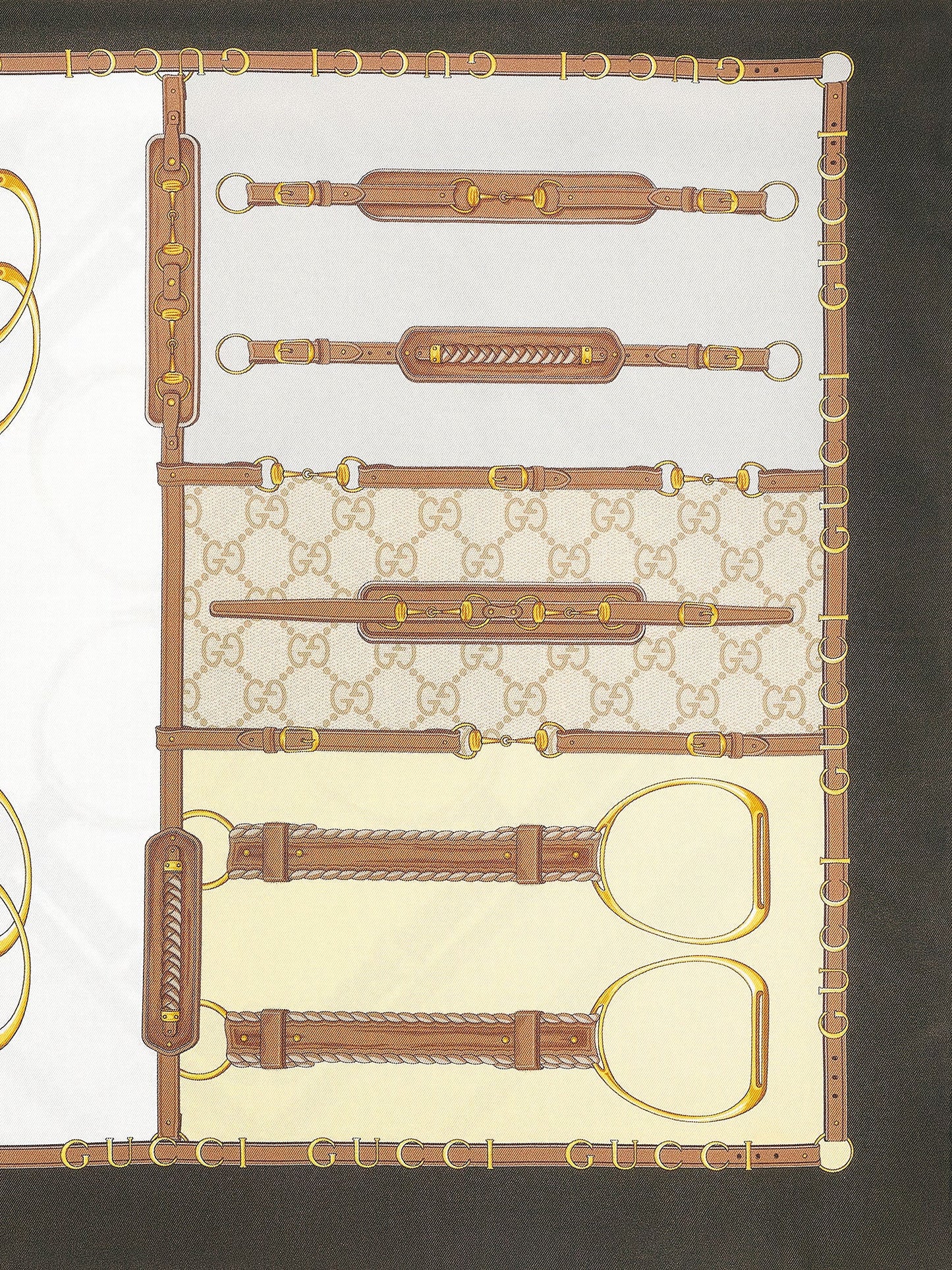 Gucci Silk Twill Foulard