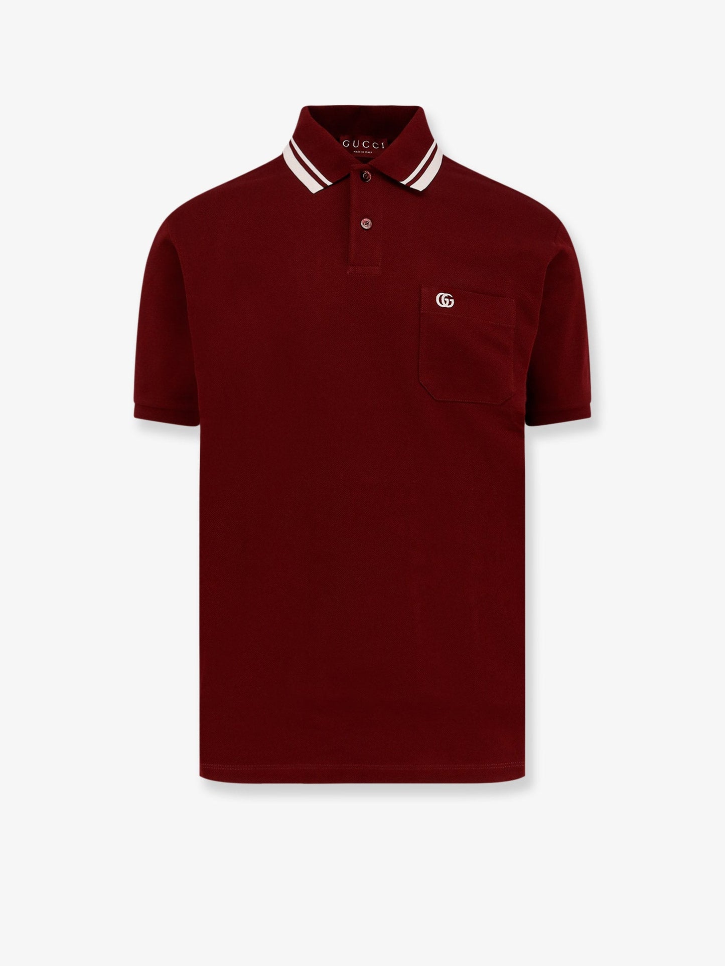 Gucci Gucci Rosso Ancora Cotton Polo Shirt