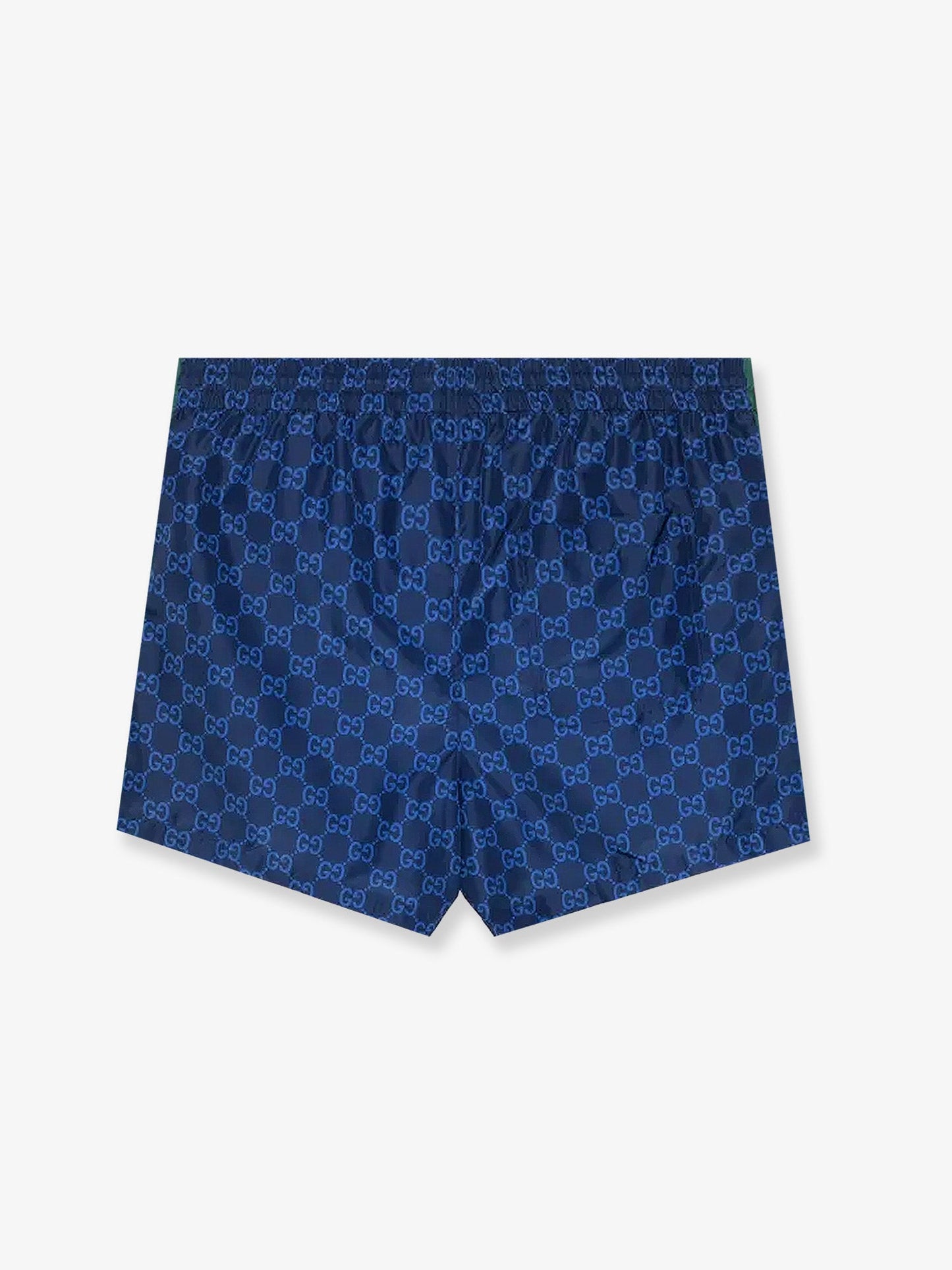 Gucci Nylon Swim Shorts With All Over Gg Motif