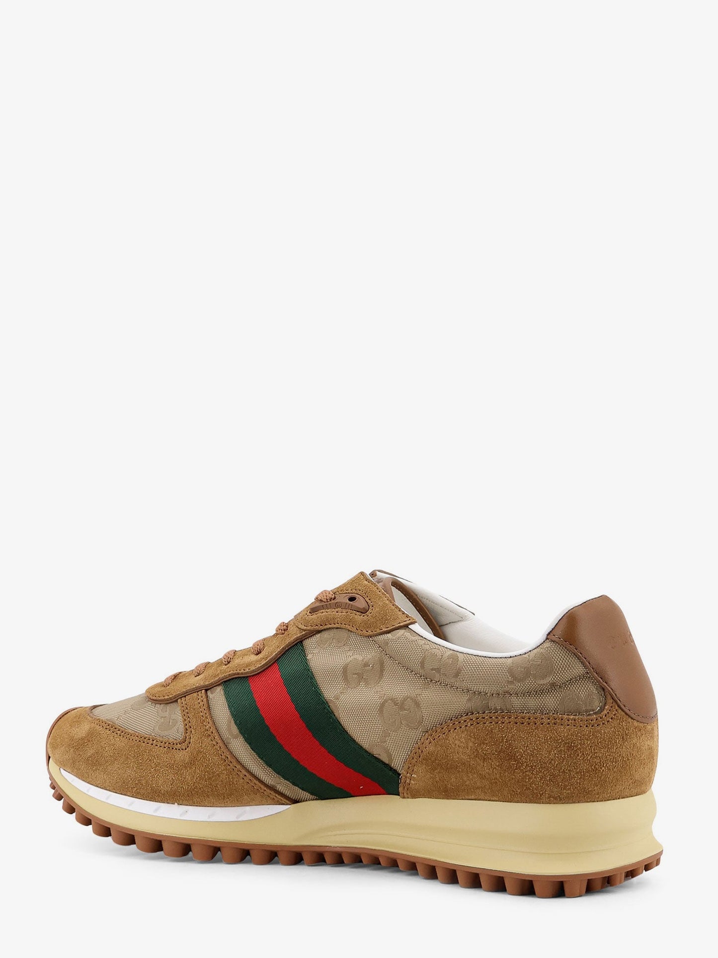 Gucci Re Motion Gg Nylon And Suede Sneakers