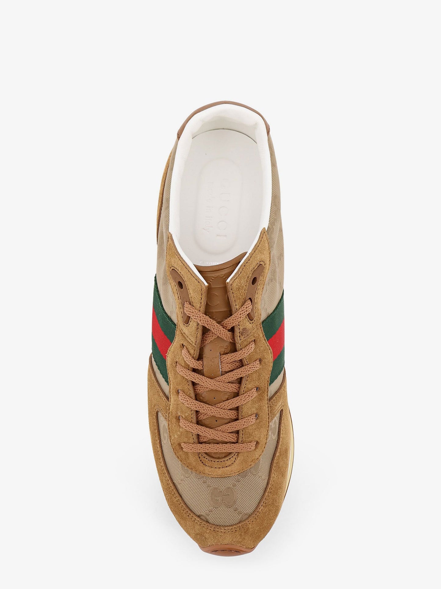 Gucci Re Motion Gg Nylon And Suede Sneakers