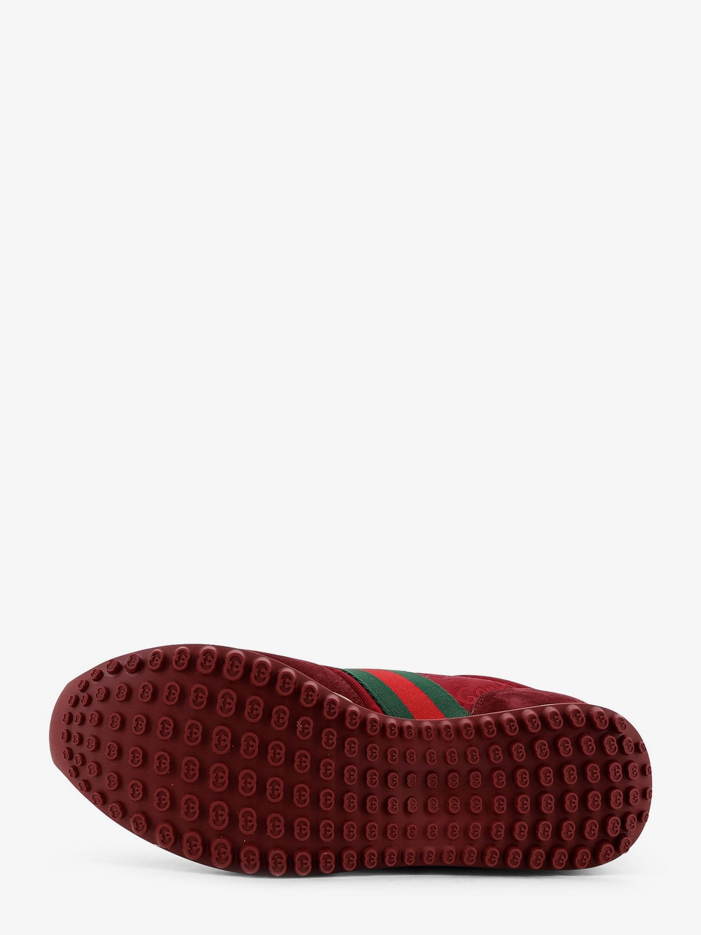 Gucci Re Motion Low Top Suede Sneakers With Gg Supreme Fabric Inserts