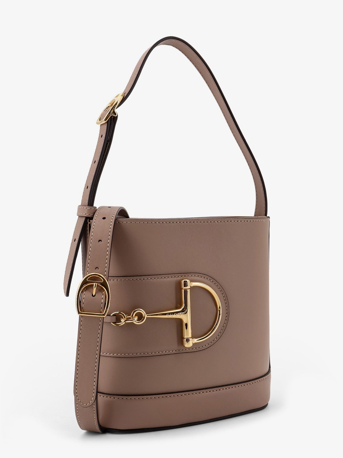 Gucci Gucci 73 Leather Bucket Bag