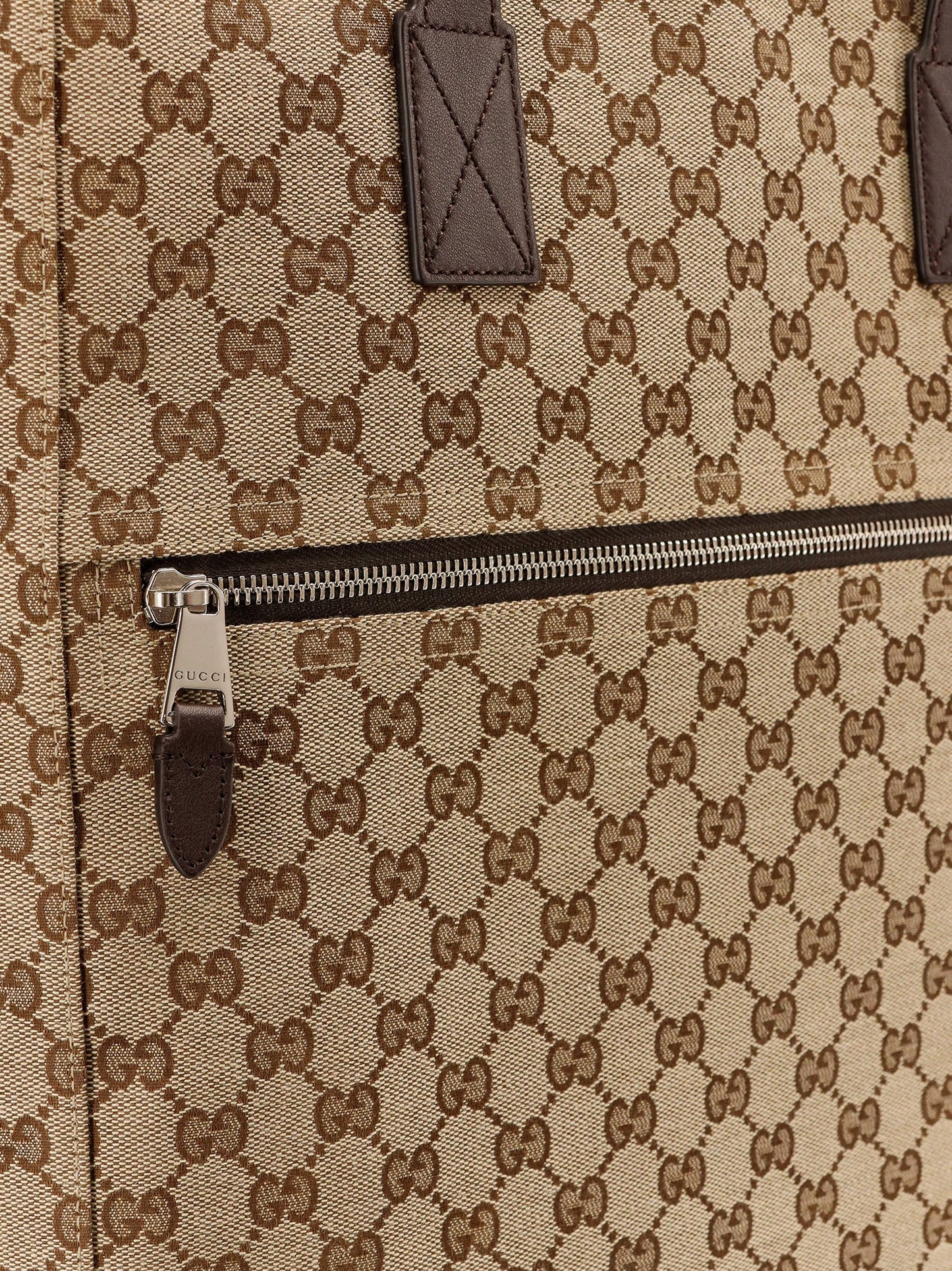 Gucci Gg Fabric Shopping Bag