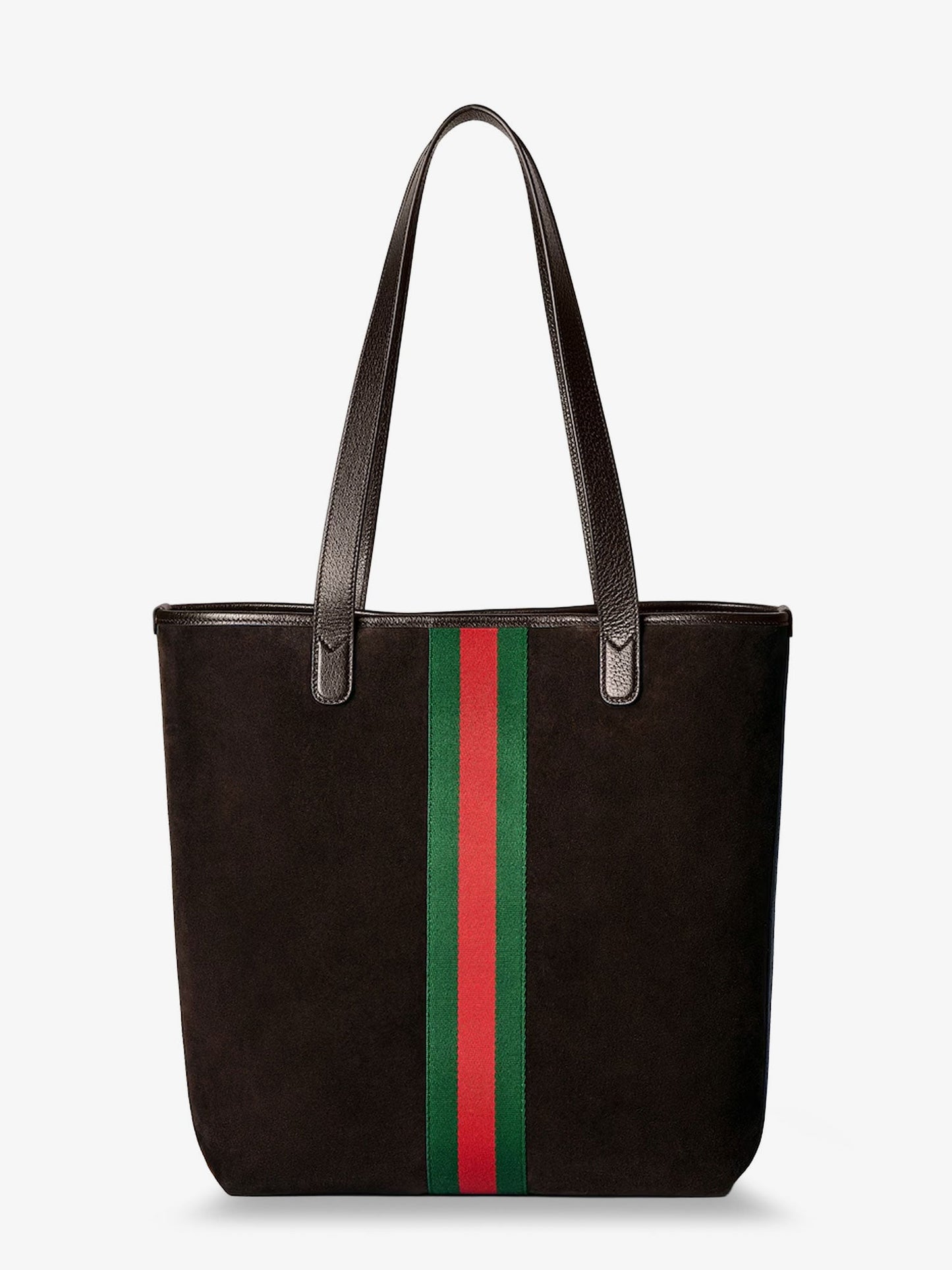 Gucci Ophidia Suede And Leather Shopping Bag