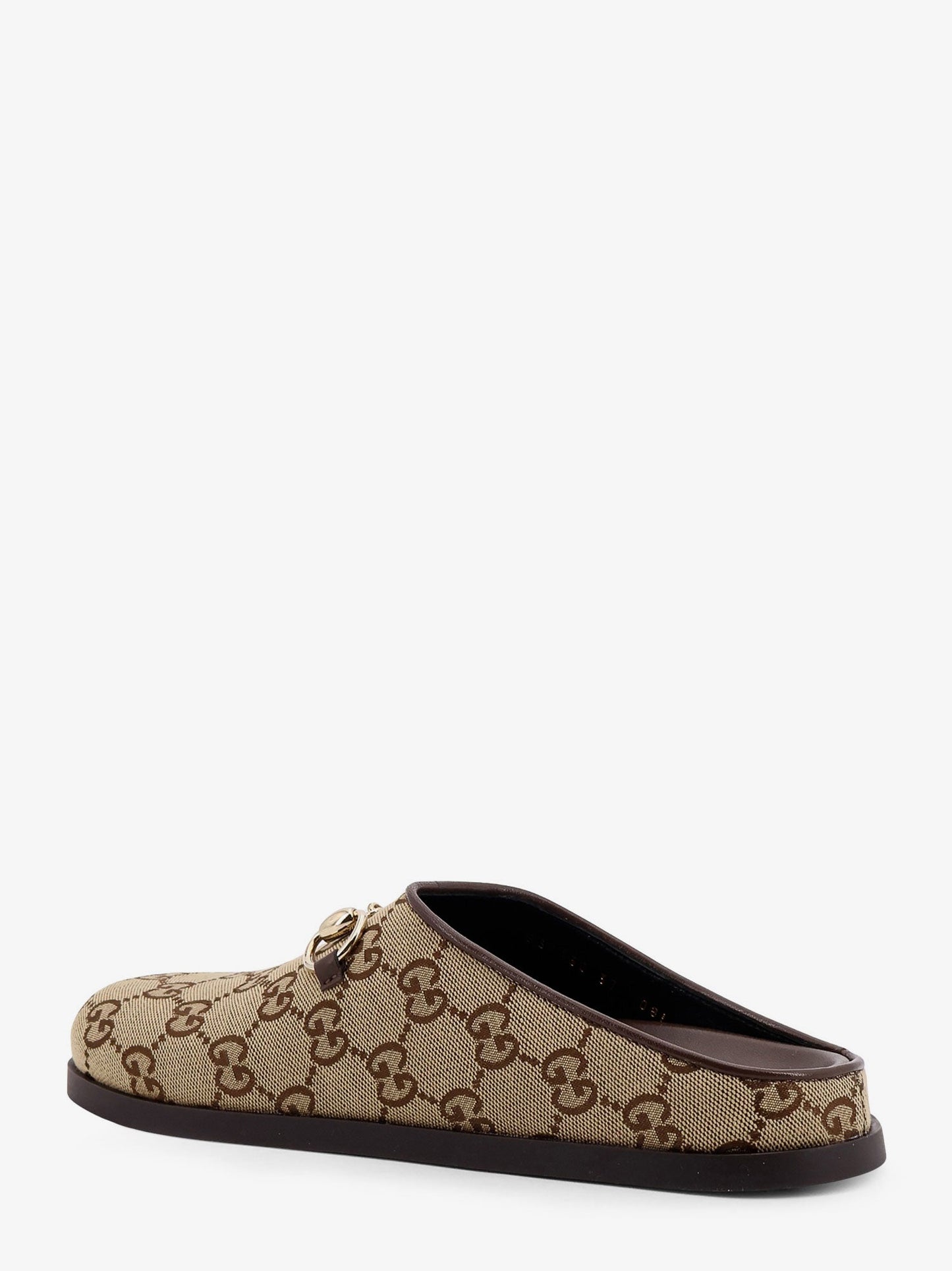 Gucci Gg Supreme Fabric Mule