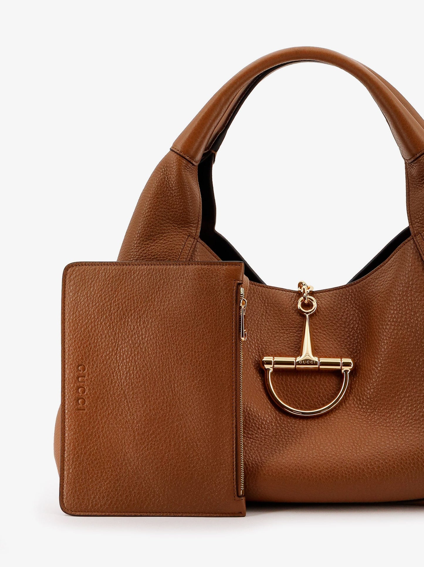 Gucci Gucci Softbit Leather Shoulder Bag