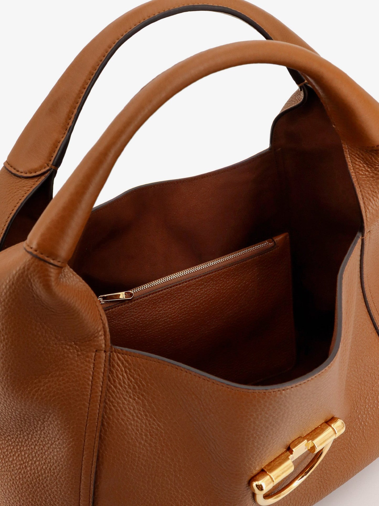 Gucci Gucci Softbit Leather Shoulder Bag