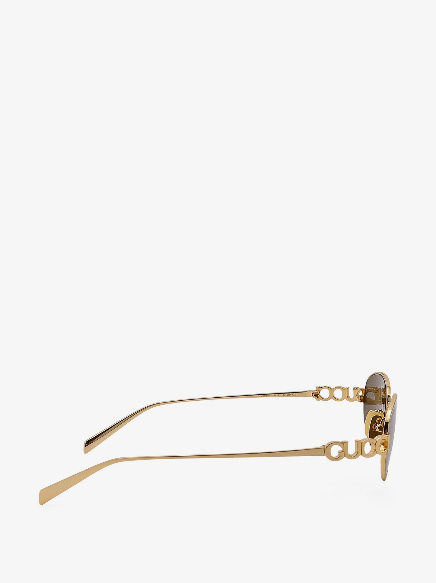 Gucci Oval Metal Sunglasses