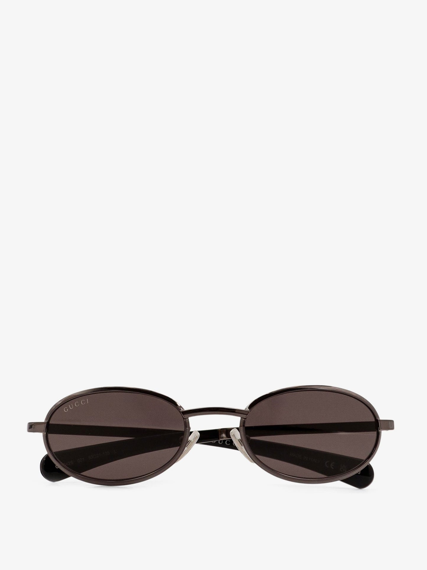 Gucci Acetate Sunglasses With Metal Profiles