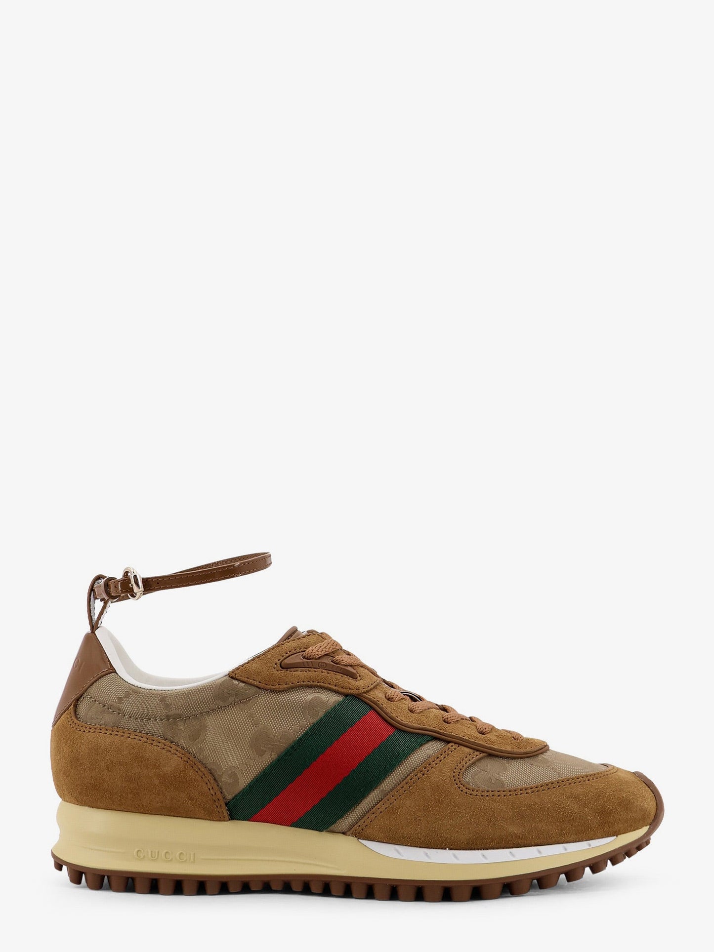 Gucci Re Motion Suede Low Top Sneakers