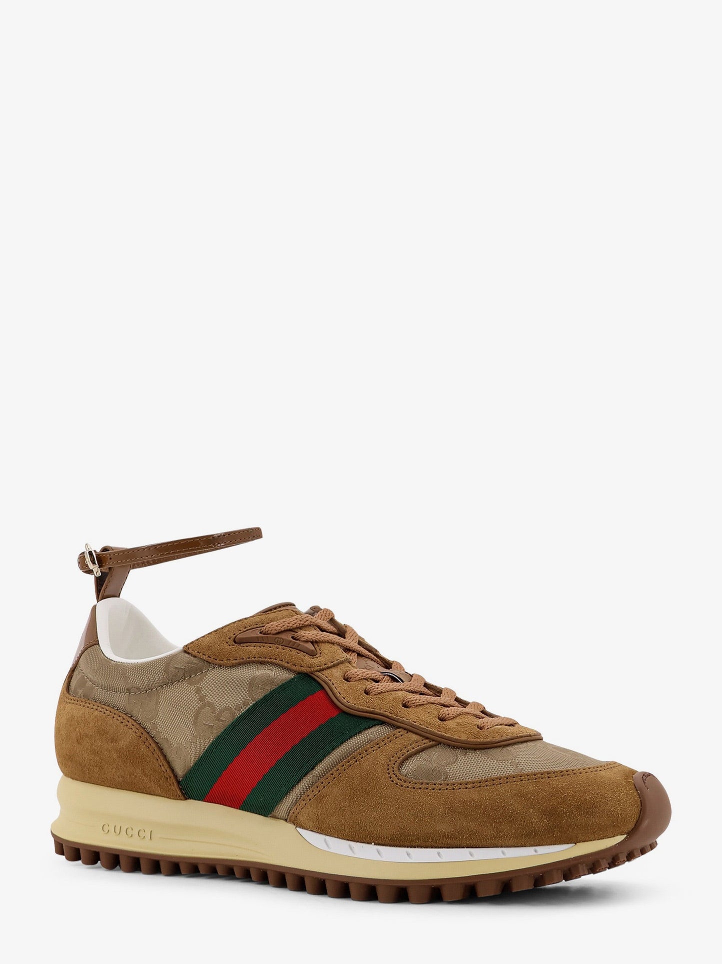 Gucci Re Motion Suede Low Top Sneakers