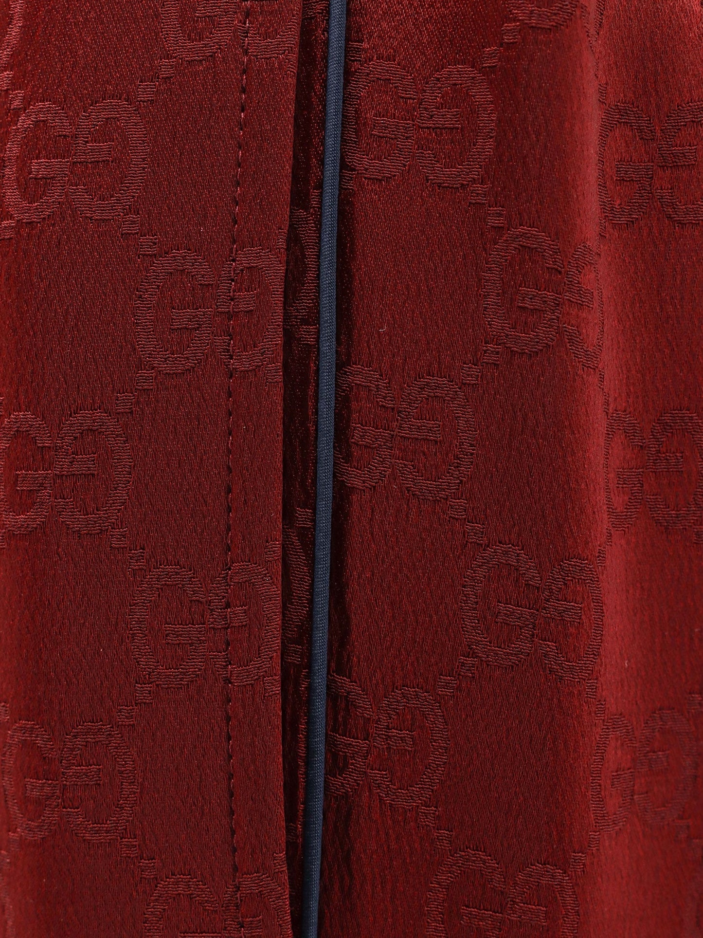 Gucci Gucci Rosso Ancora Viscose Blend Trousers