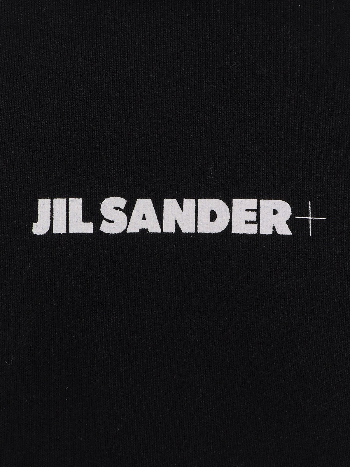 Jil Sander Sustainable cotton sweatshirt - Nero
