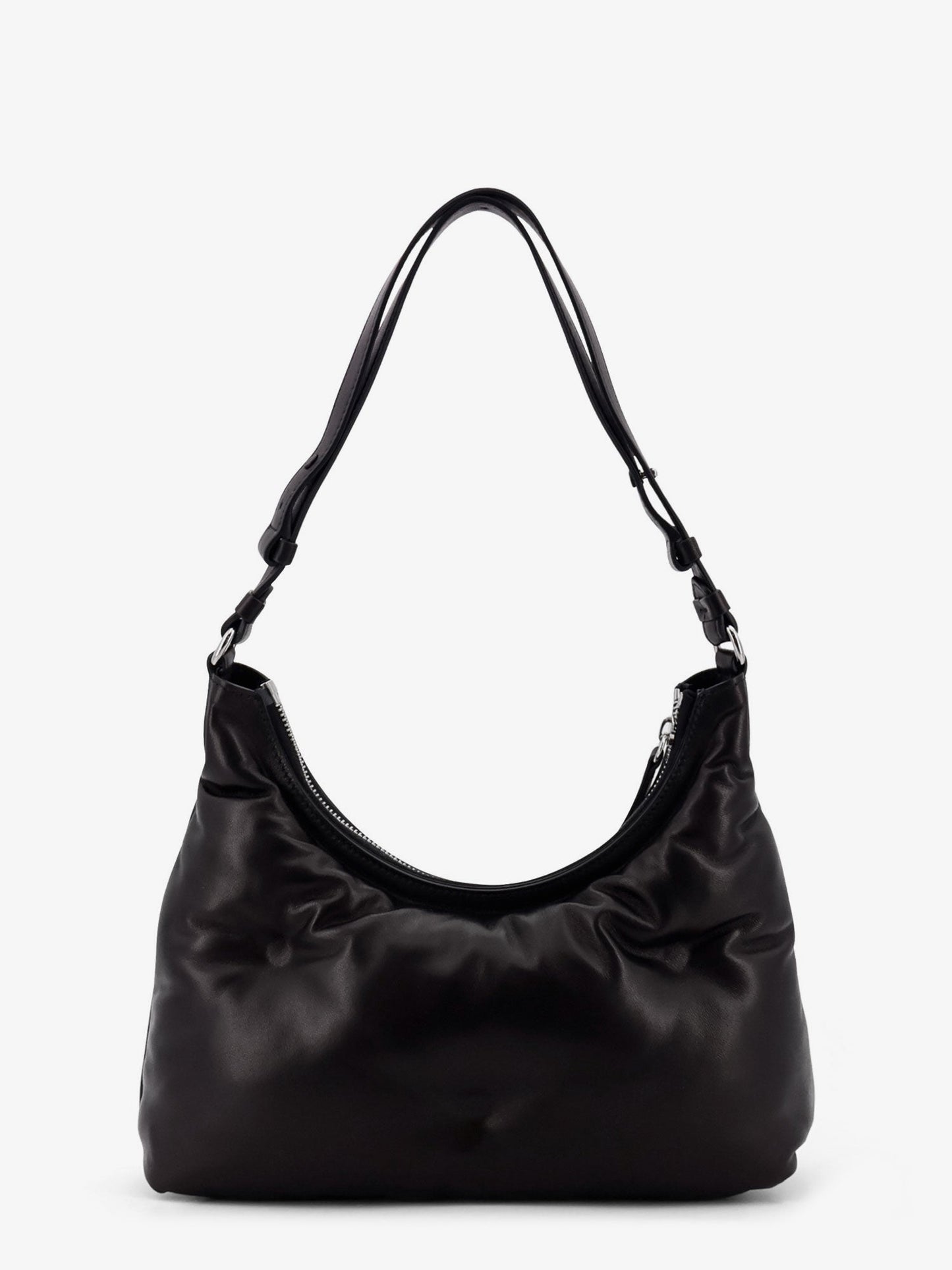Maison Margiela Glam Slam Hobo Small Leather Shoulder Bag