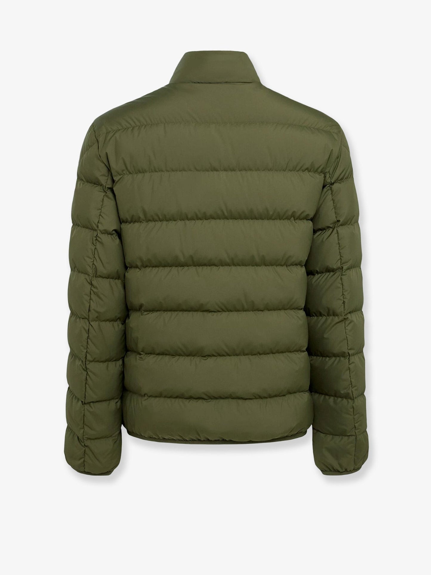 Moncler Baudinet Down Jacket With Logo Patch