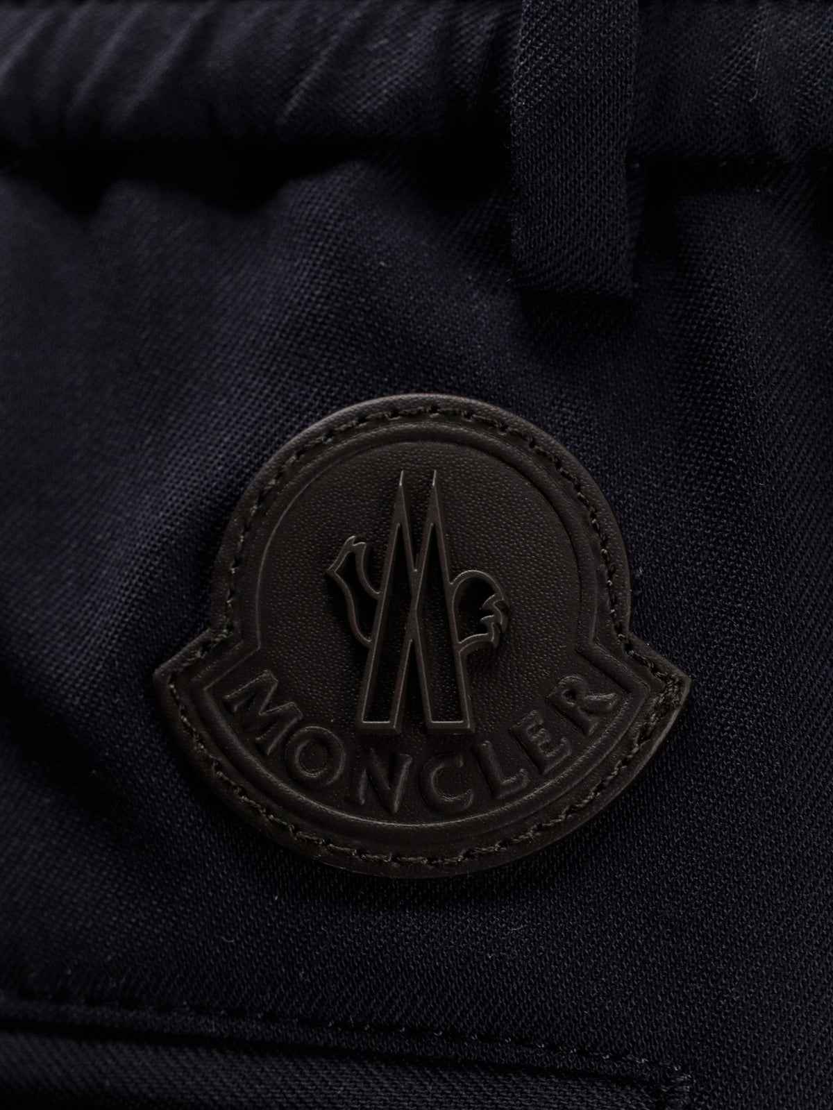 Moncler Wool blend trousers - Blu