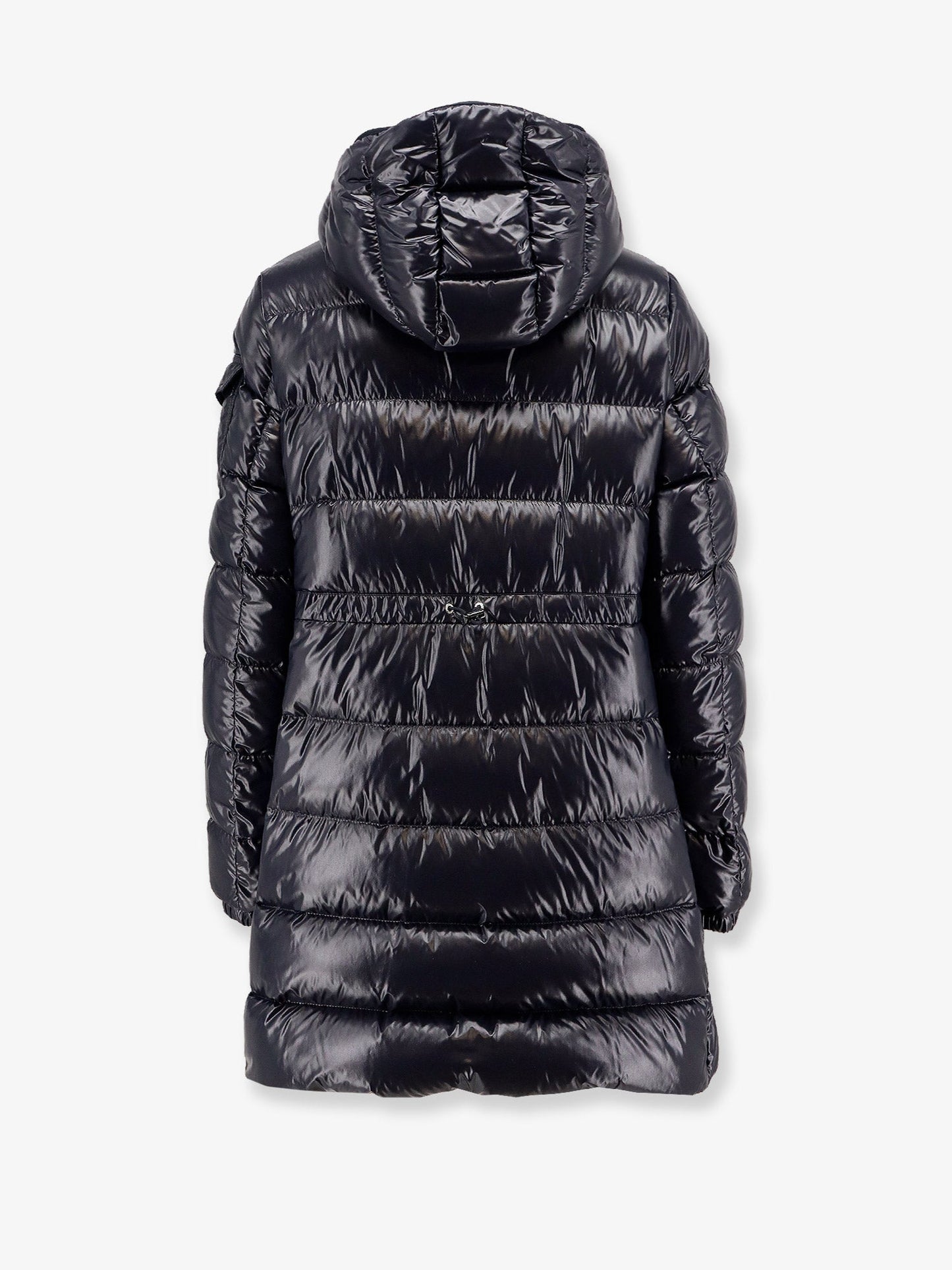Moncler Courcelles Nylon Long Down Jacket