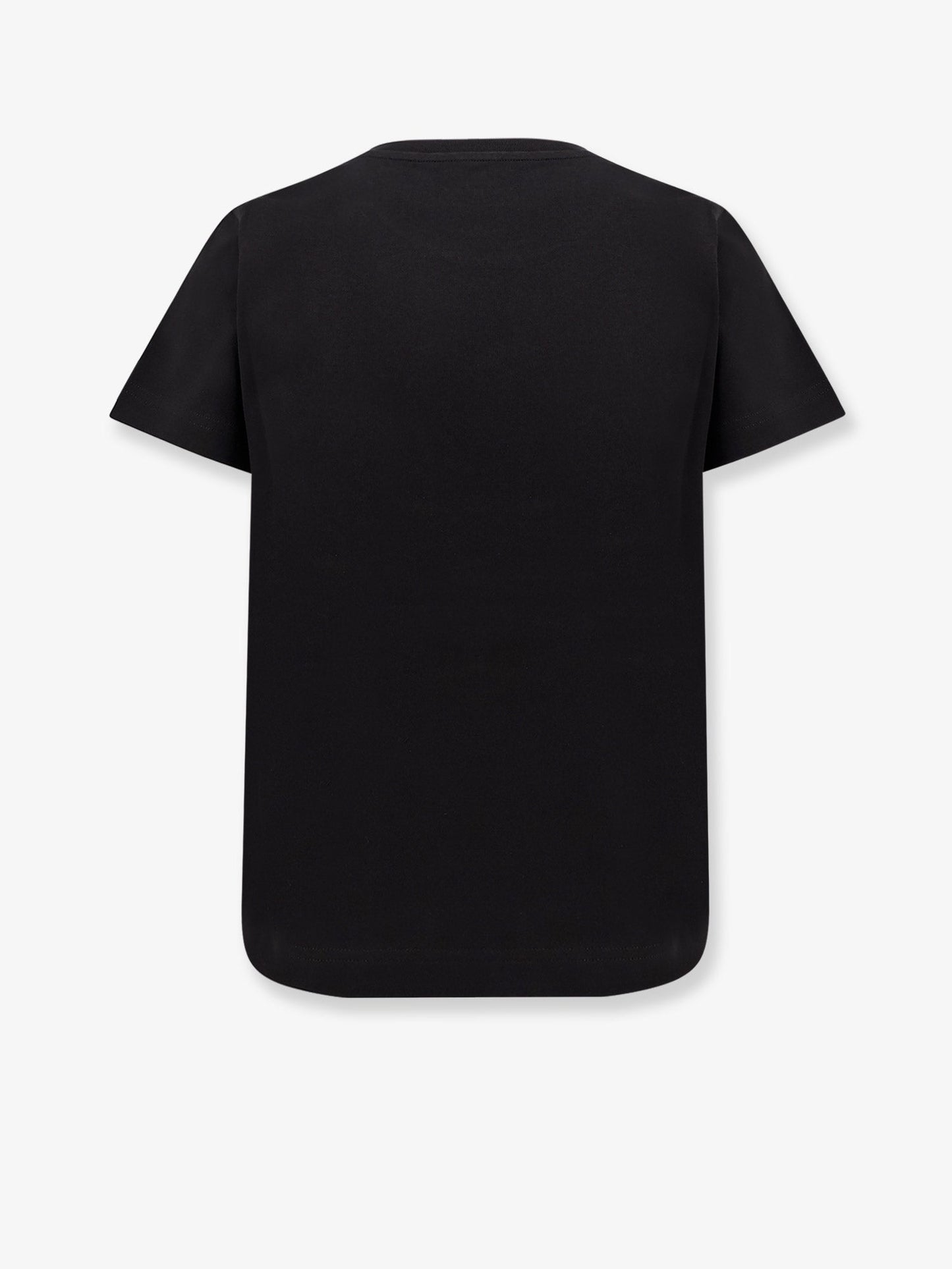 Moncler Cotton T Shirt With Embroidery