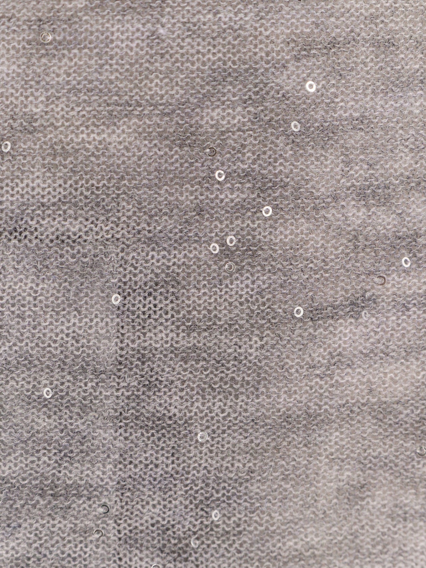 Pinko Pico Wool Top With Rhinestones