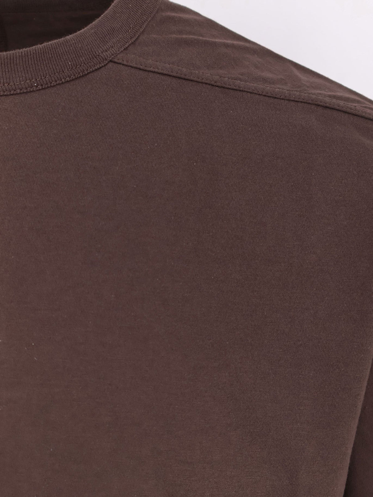 Rick Owens Brad T Cotton T-shirt - Grigio Scuro