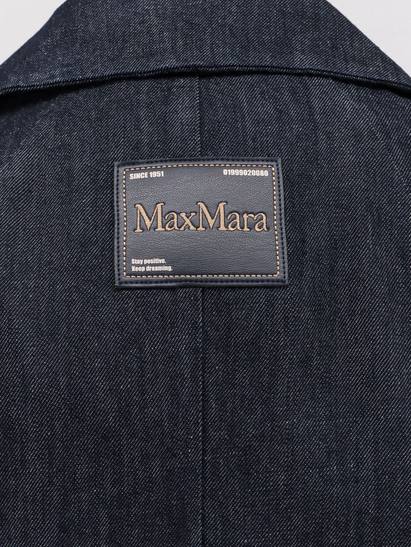 'S Max Mara Greta Midi Denim Dress