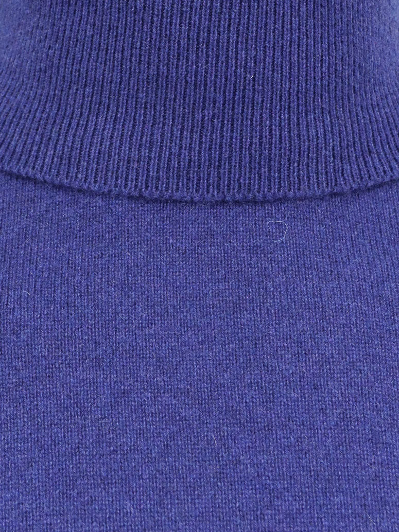 Saint Laurent Certified cashmere turtleneck - Bleu Roi