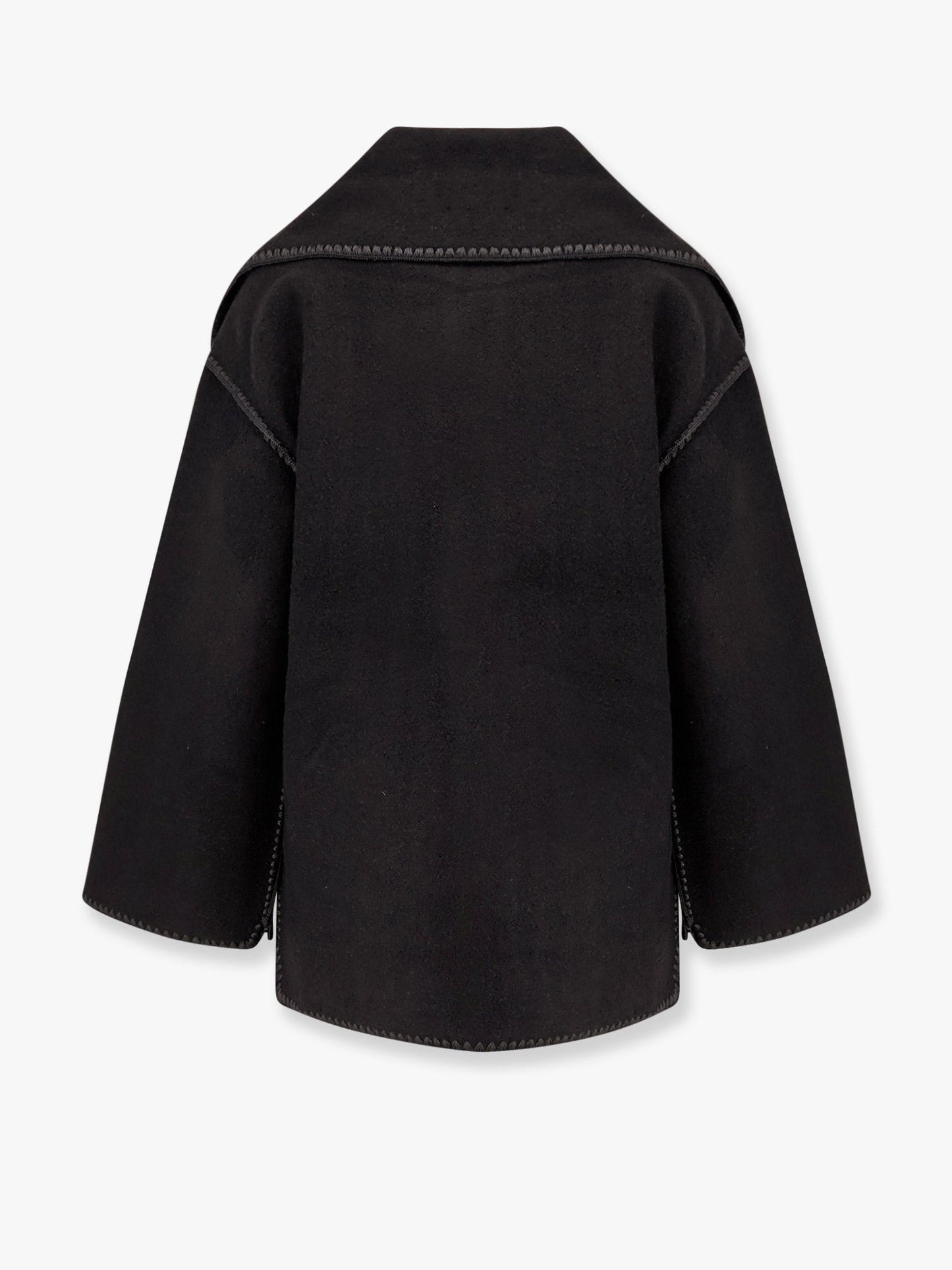 Toteme Embroidered Scarf Wool Blend Jacket