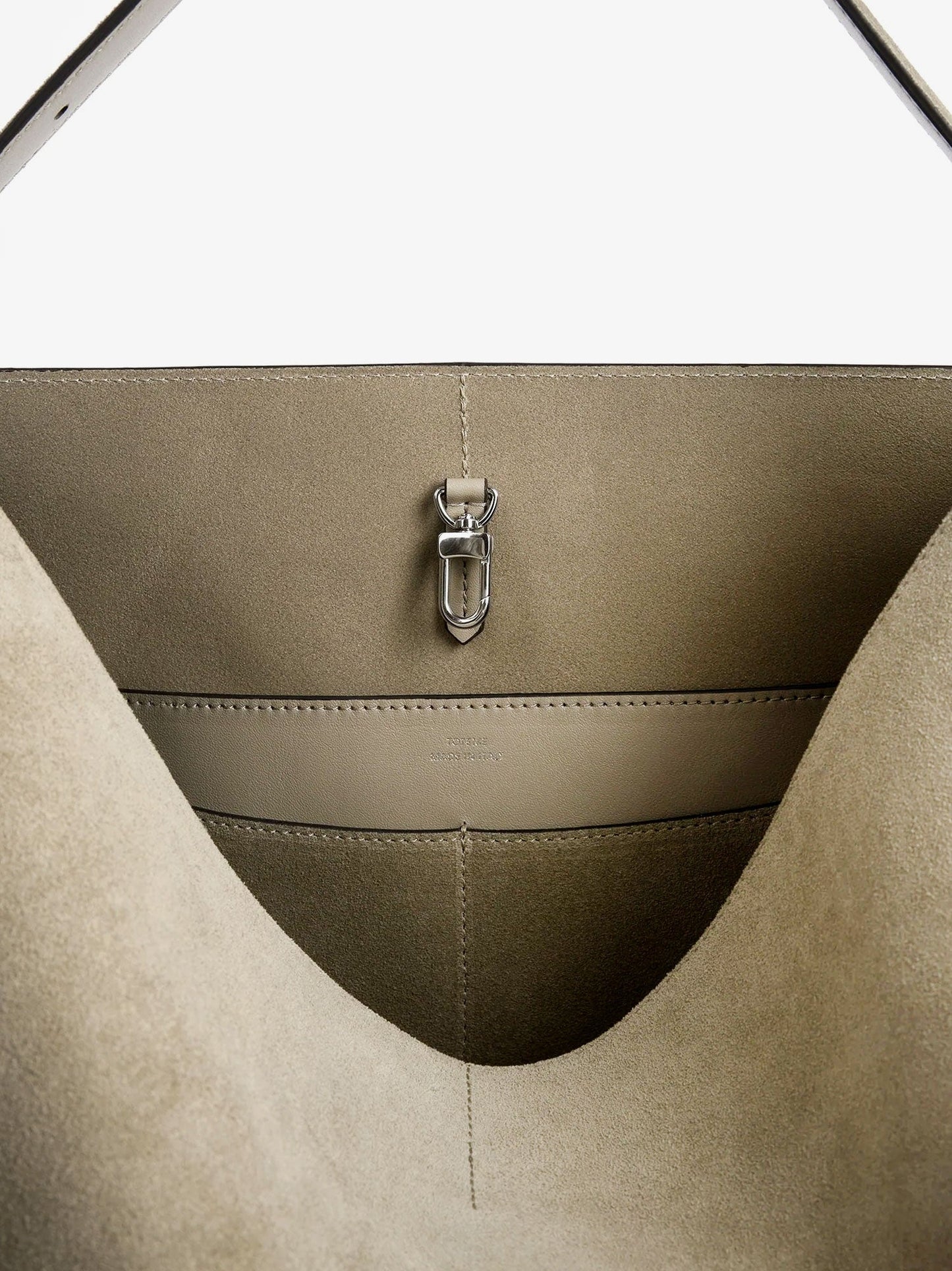Toteme Leather Belted Tote Shoulder Bag